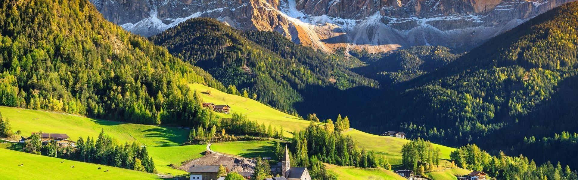 Gardasee, Dolomiten, Italien, Erlebnis, Landschaft, 1920x600 Dual Screen Desktop