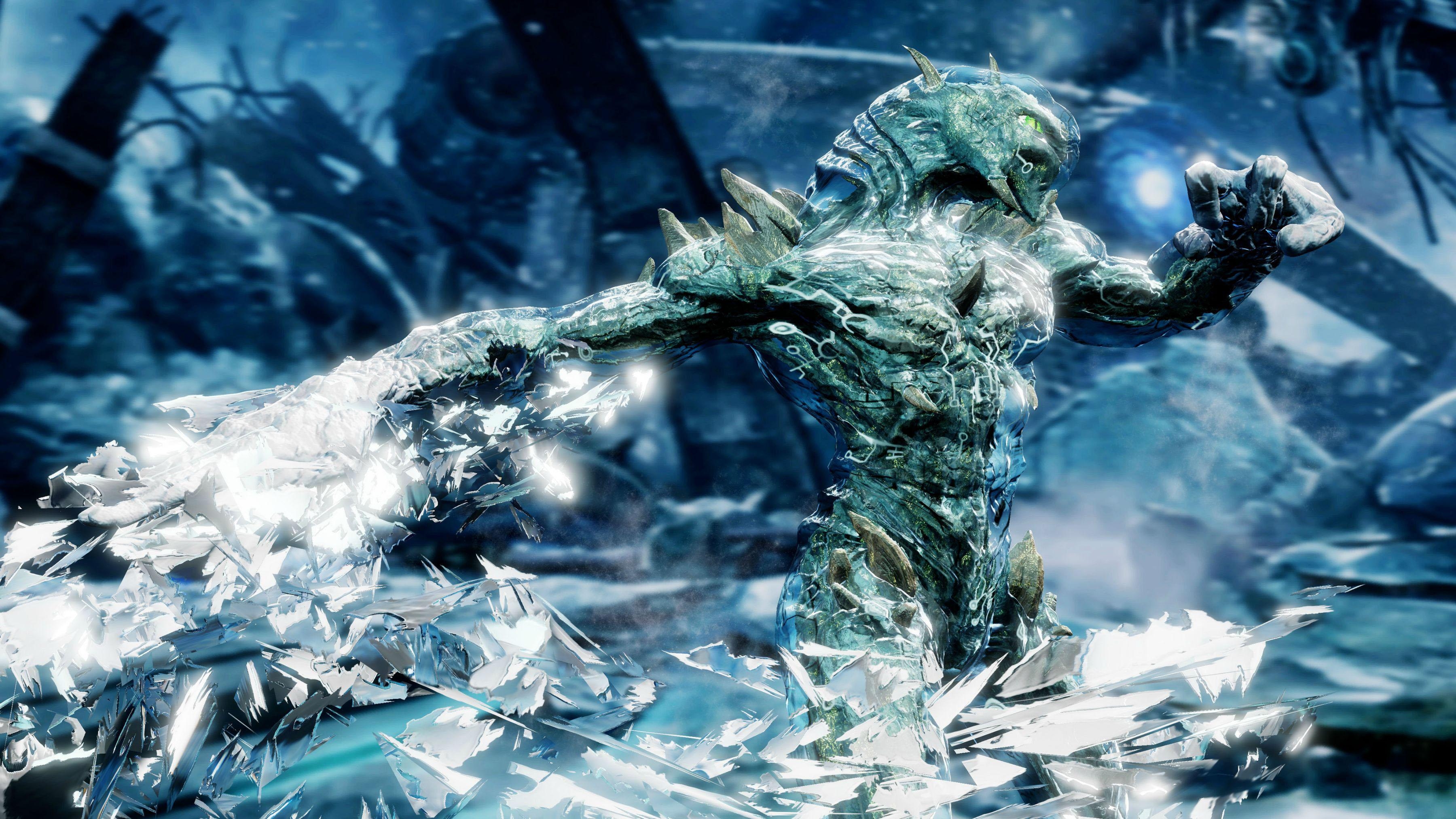 Glacius, Killer Instinct, Kunst, Darstellung, Spielewelt, 3600x2030 HD Desktop