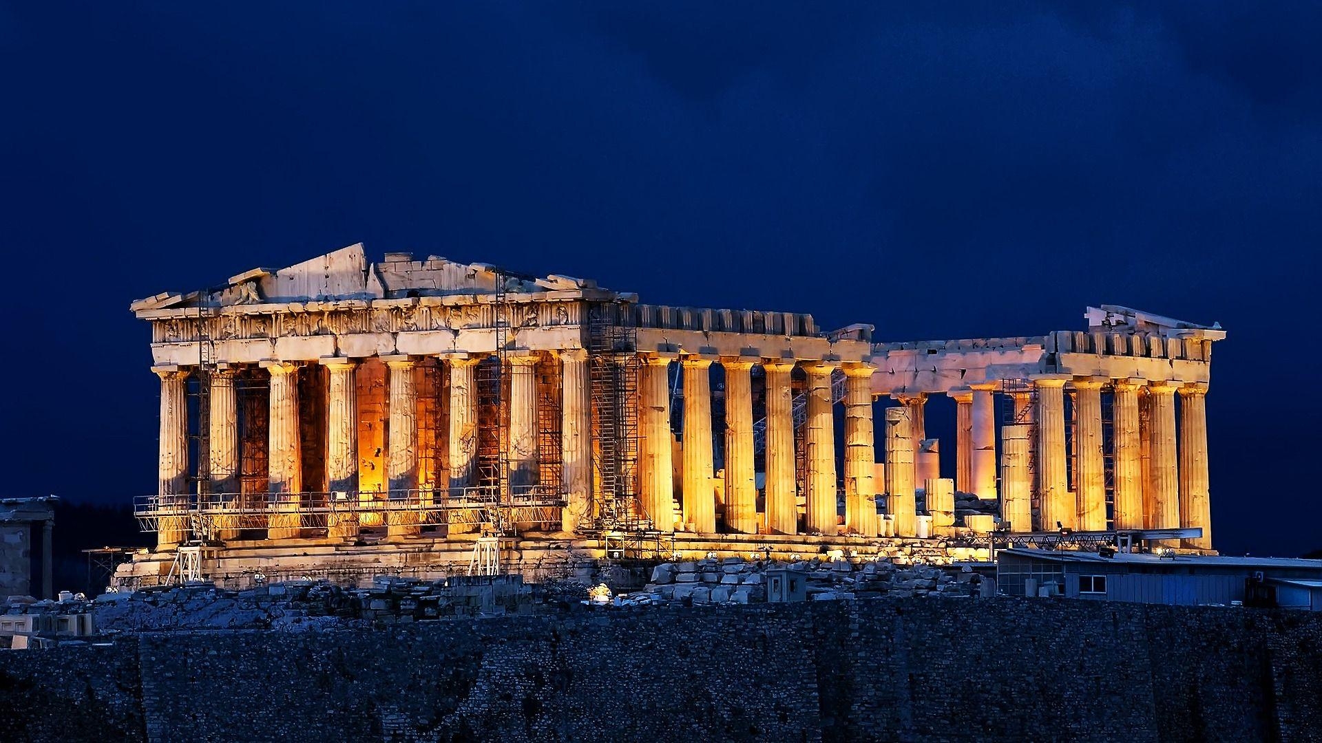 Parthenon, Akropolis, HD, Athen, Griechenland, 1920x1080 Full HD Desktop