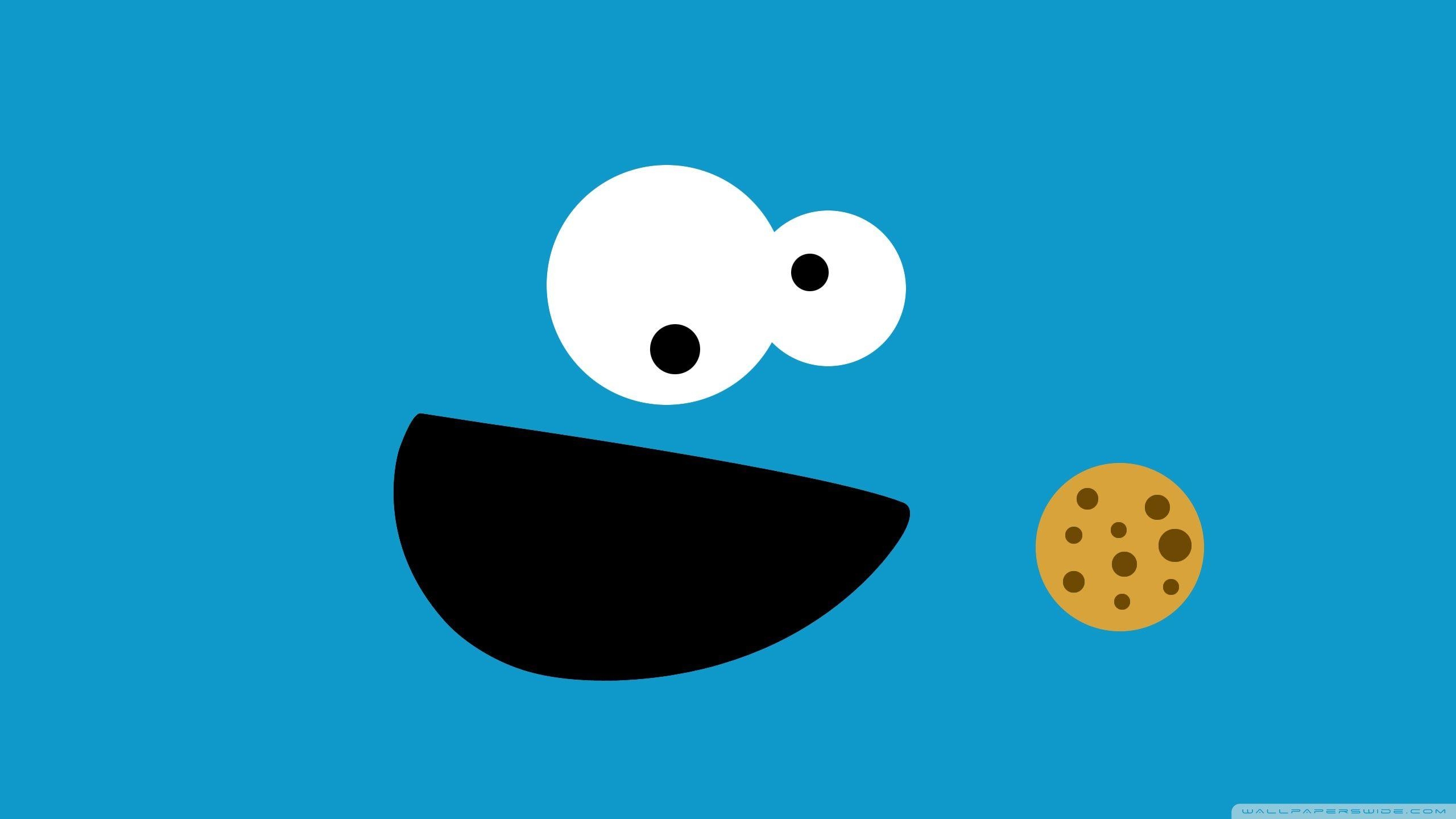 Cookie Monster, 4K, HD, Desktop, TV, 2560x1440 HD Desktop