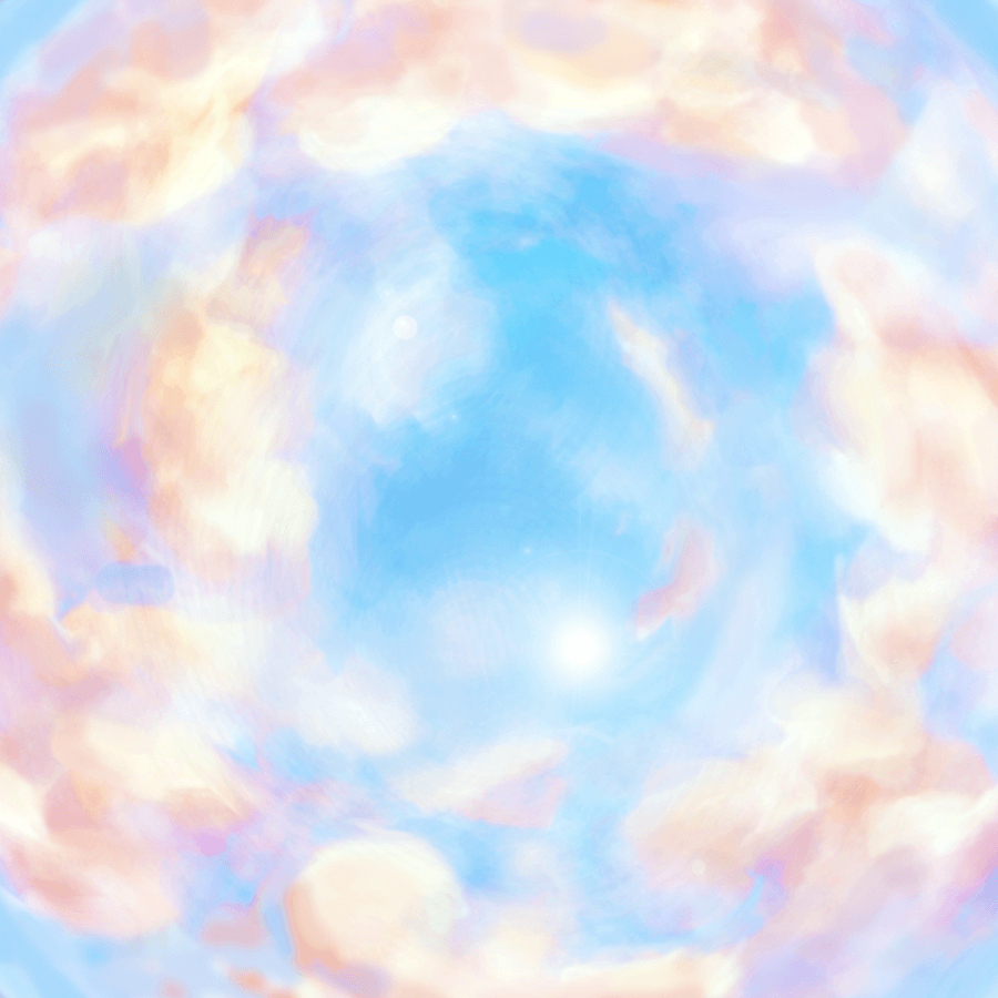 Zuckerwatte, Himmel, rosa, süß, pastellfarben, 900x900 HD Handy