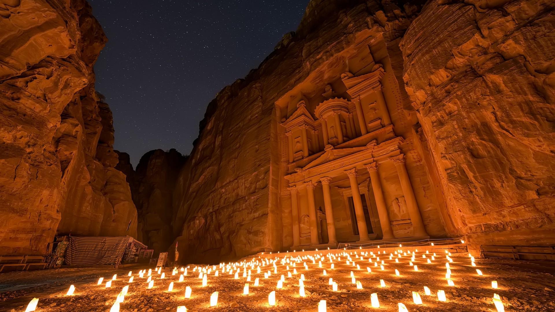 Petra, Jordanien, antike Stadt, Sehenswürdigkeiten, Tourismus, 1920x1080 Full HD Desktop