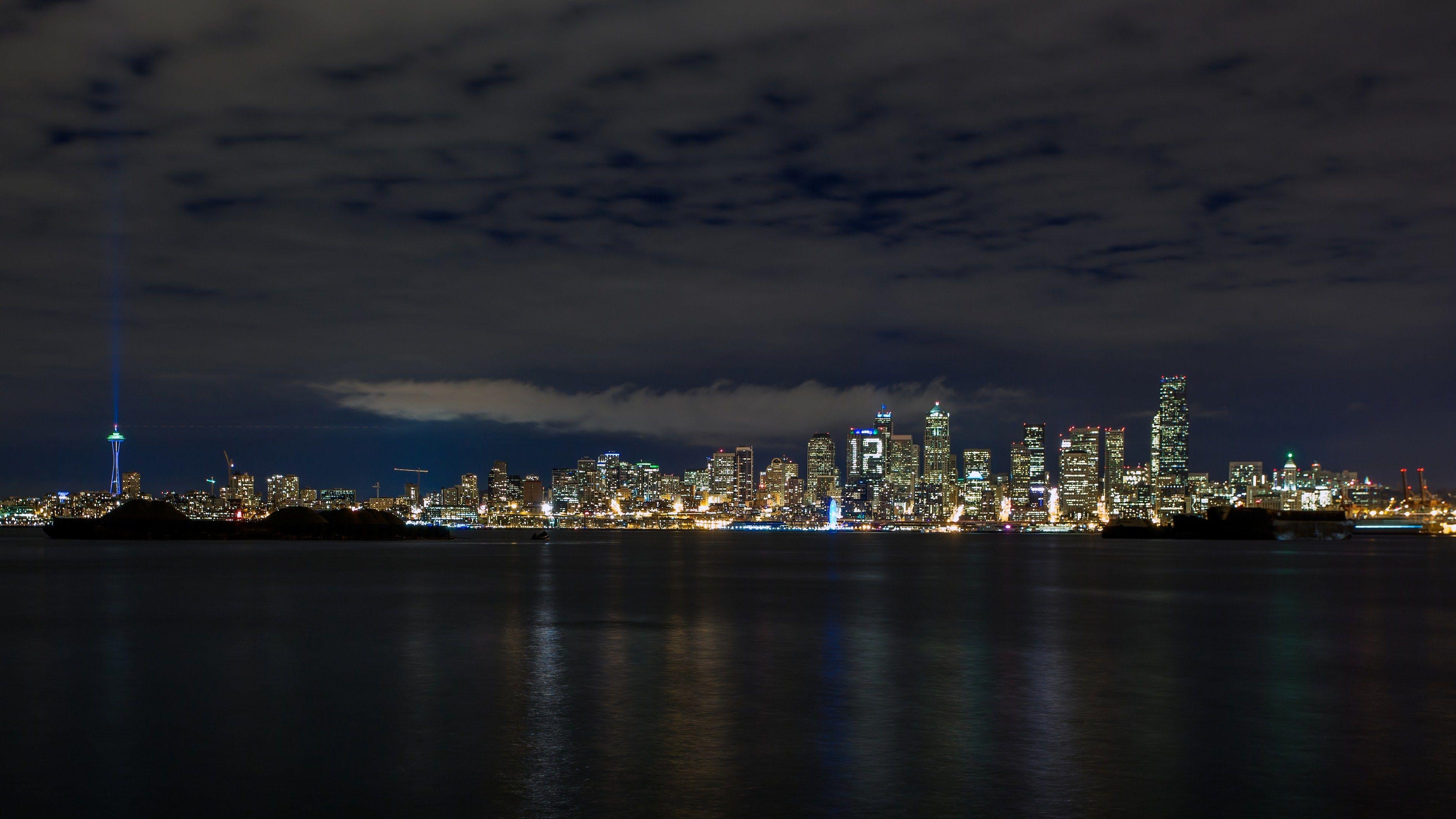 Seattle HD, Hintergrundbild, Reisen, USA, Stadtblick, 3840x2160 4K Desktop