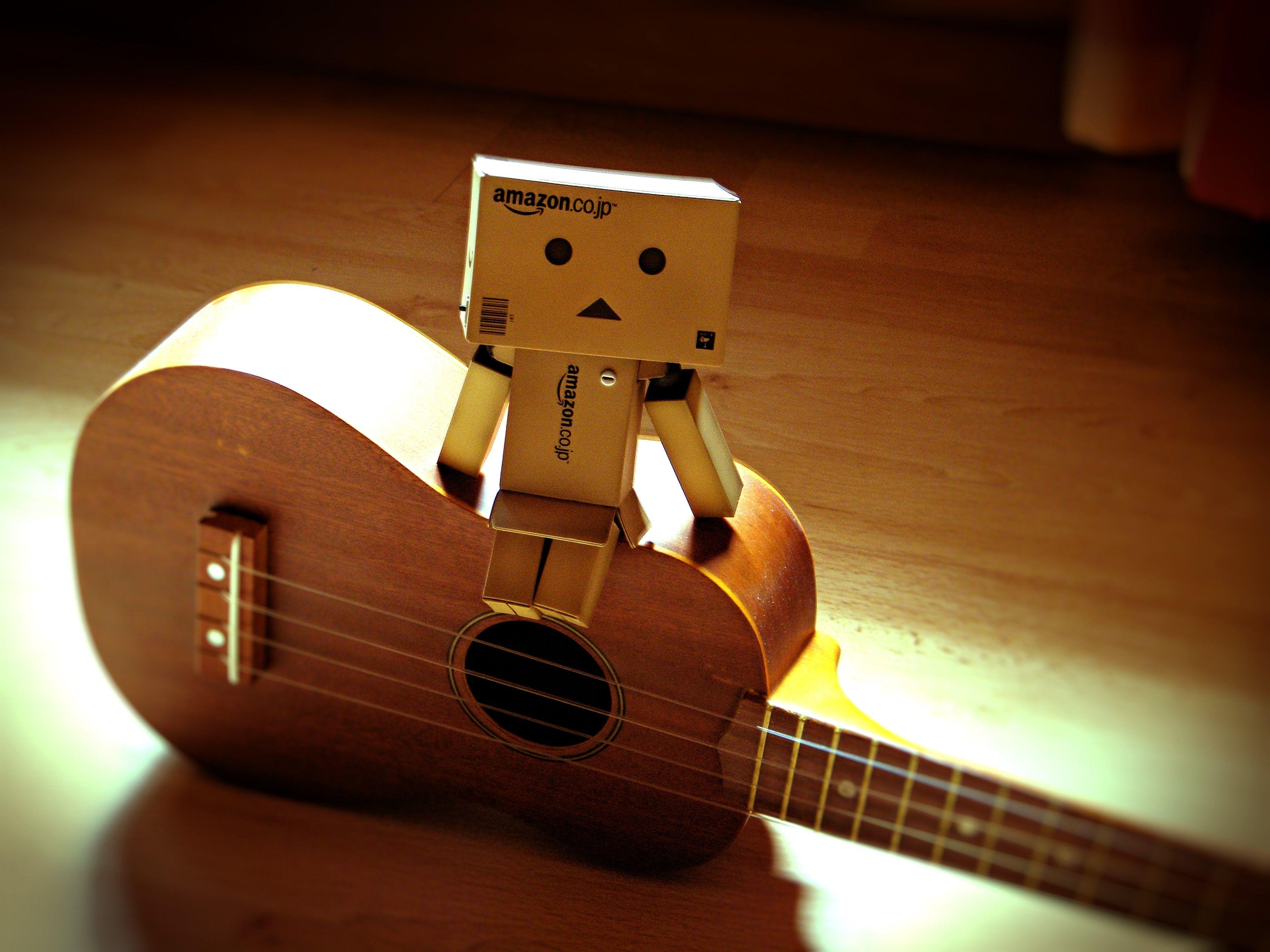 Danbo Ukulele, Bild, Musik, Instrument, Kreativität, 3650x2740 4K Desktop