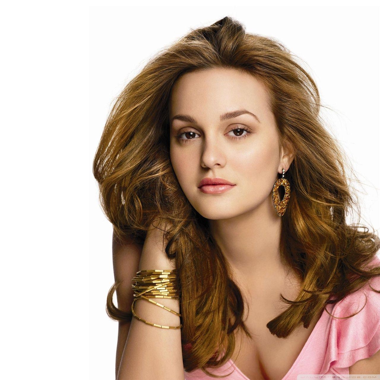 Leighton Meester, TV-Serien, Schauspielerin, Ultra HD, Hintergrund, 1280x1280 HD Handy