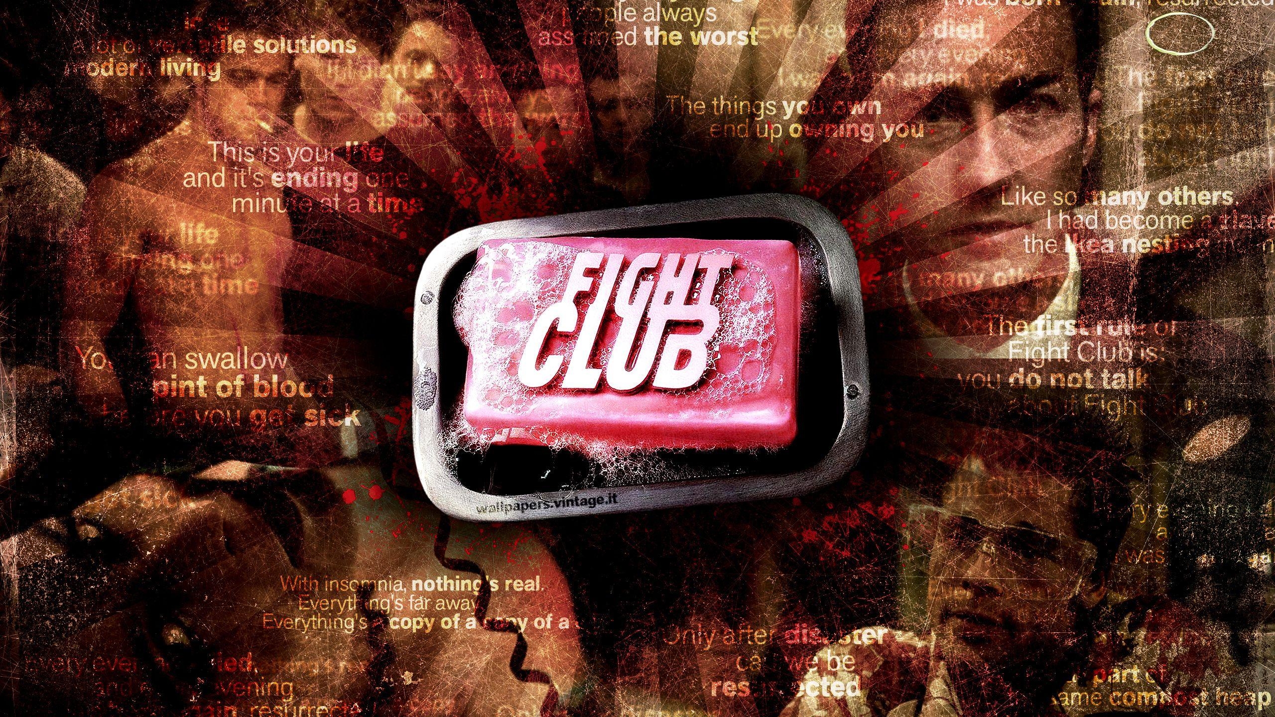 Fight Club, Desktop, HD, iPad, iPhone, 2560x1440 HD Desktop