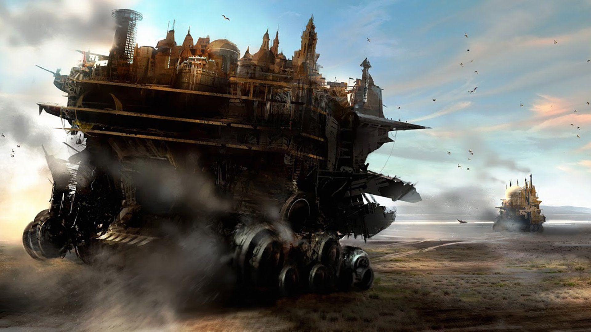 Mortal Engines, Film, 66140 px, Hintergrund, Sci-Fi, 1920x1080 Full HD Desktop