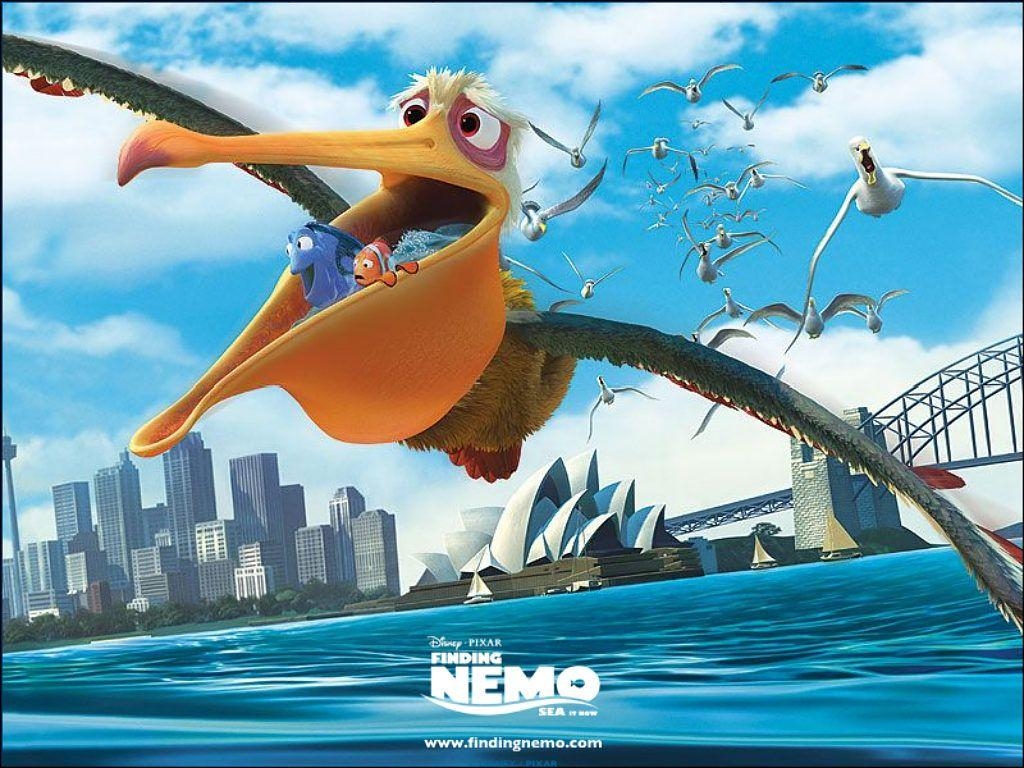 Findet Nemo, Cartoon, Telefonbild, Disney, 1030x770 HD Desktop