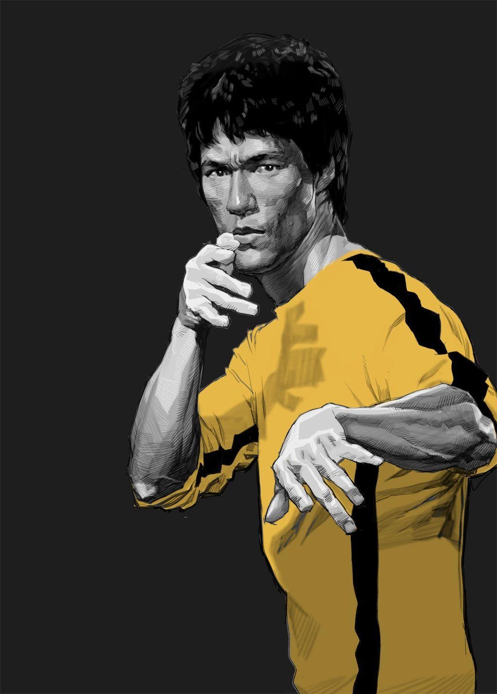 Bruce Lee, 16, Action, Film, Legende, 1030x1430 HD Handy