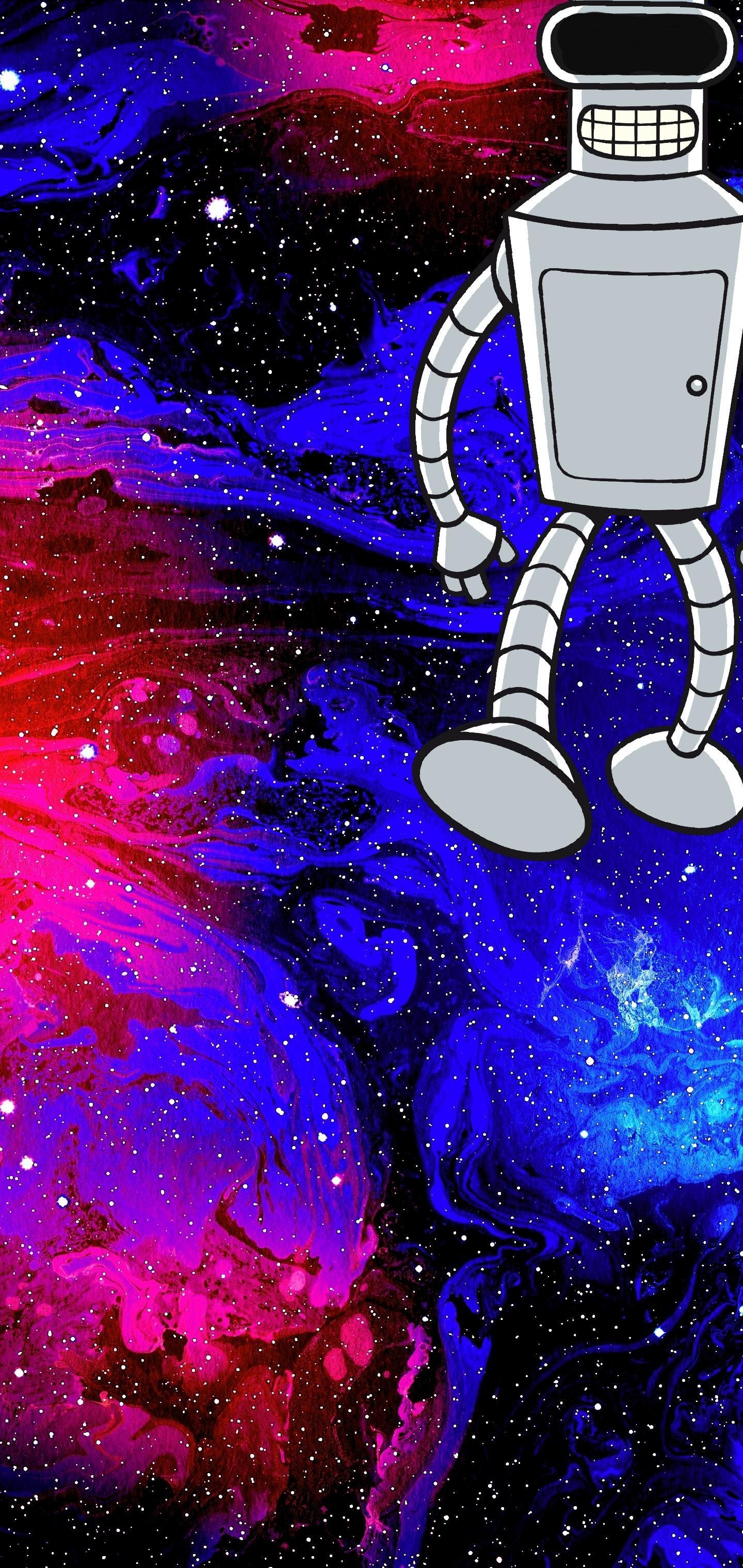 Futurama, Serie, Cartoon, Unterhaltung, Kult, 1440x3040 HD Handy