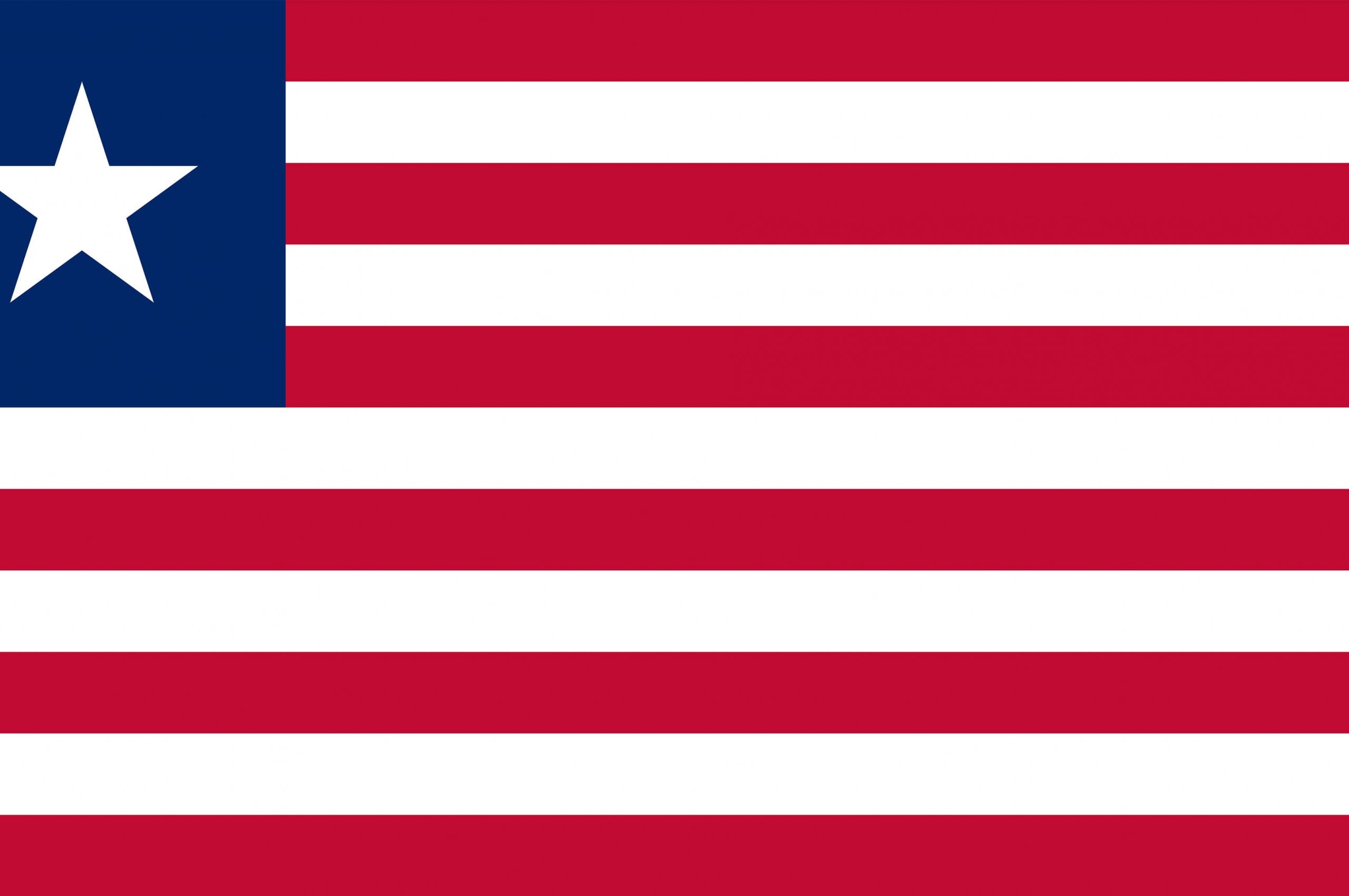 Liberia, Flagge, UHD, 4K, Afrika, 2560x1700 HD Desktop