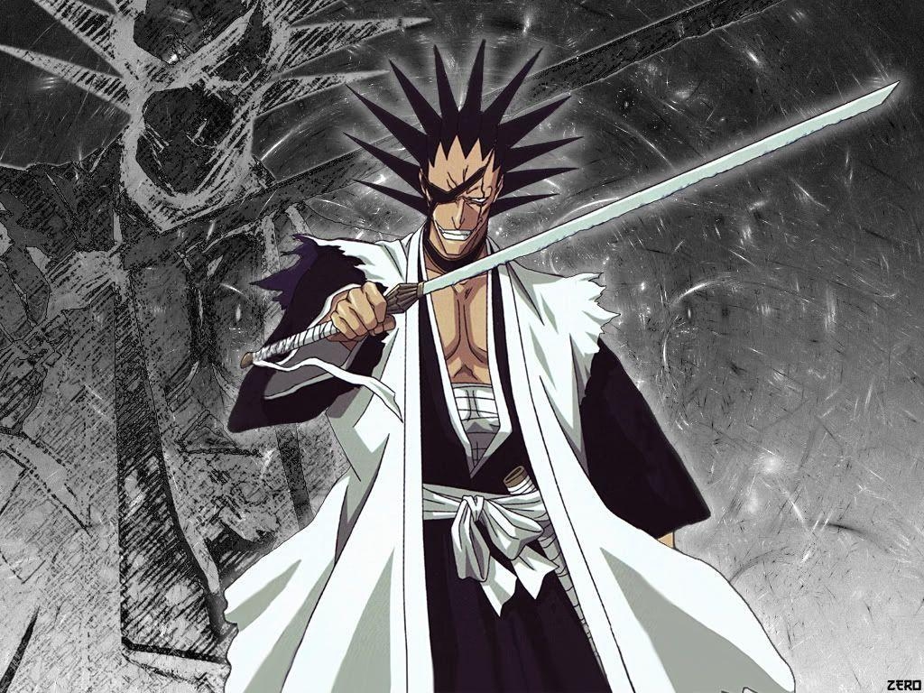 Kenpachi Zaraki, Bleach, Anime, Hintergrundbild, Zaraki, 1030x770 HD Desktop