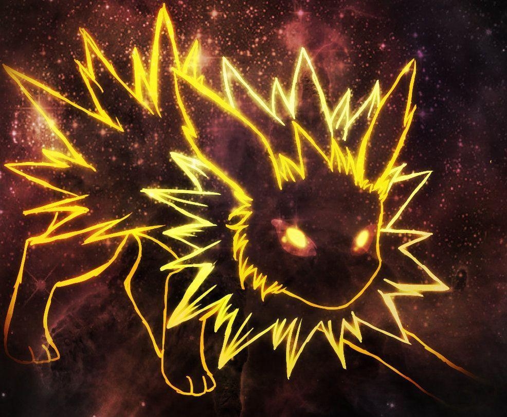 Jolteon, HD, Pokemon, Energie, Hintergrund, 990x820 HD Desktop