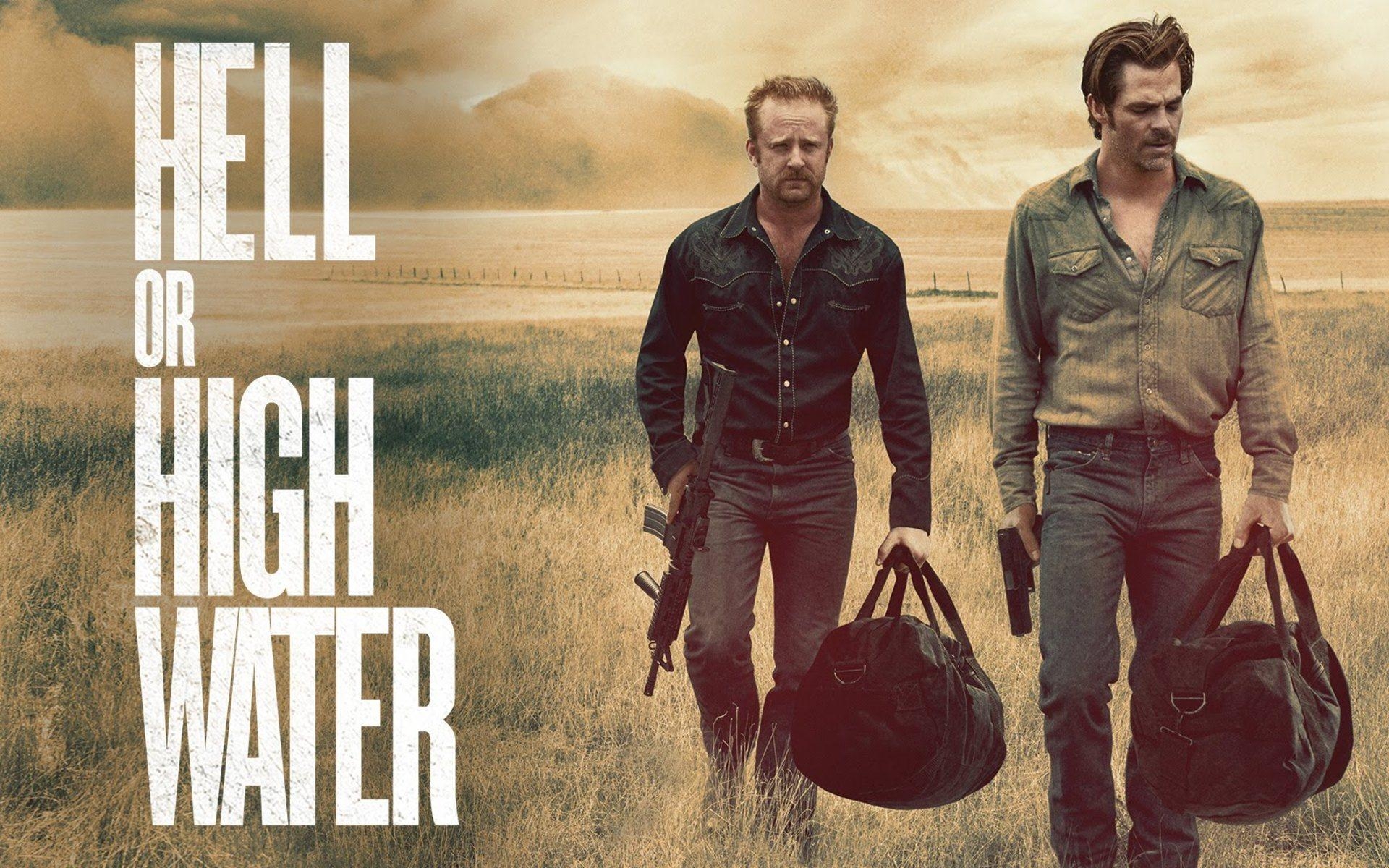 Hell or High Water, Chris Pine, Ben Foster, Film, HD, 1920x1200 HD Desktop