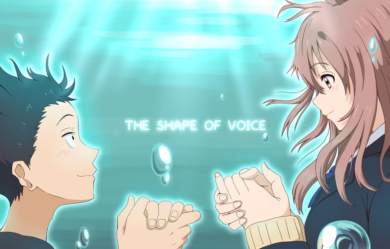 A Silent Voice, Anime, Mädchen, Koe no Katachi, Gesten, 1340x850 HD Desktop