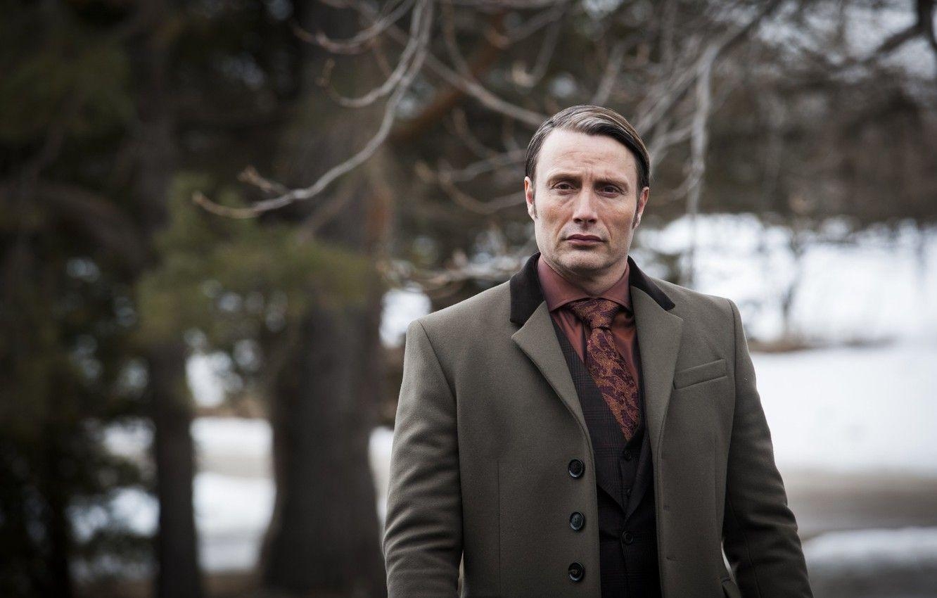 Mads Mikkelsen, Hannibal Lecter, Schauspieler, Serie, Charakter, 1340x850 HD Desktop