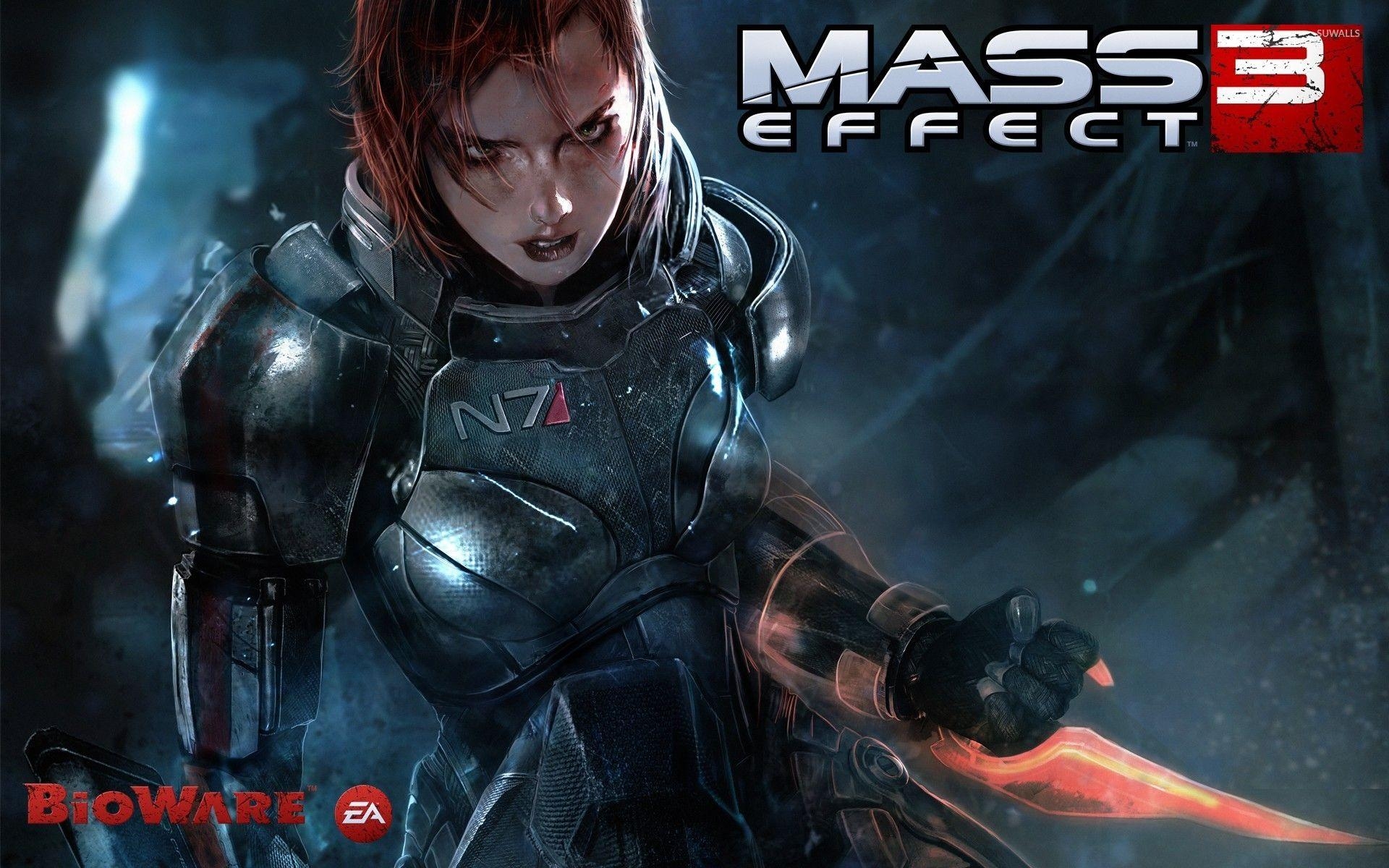 Commander Shepard, Effekt 3, Hintergrund, Bild, Spiel, 1920x1200 HD Desktop