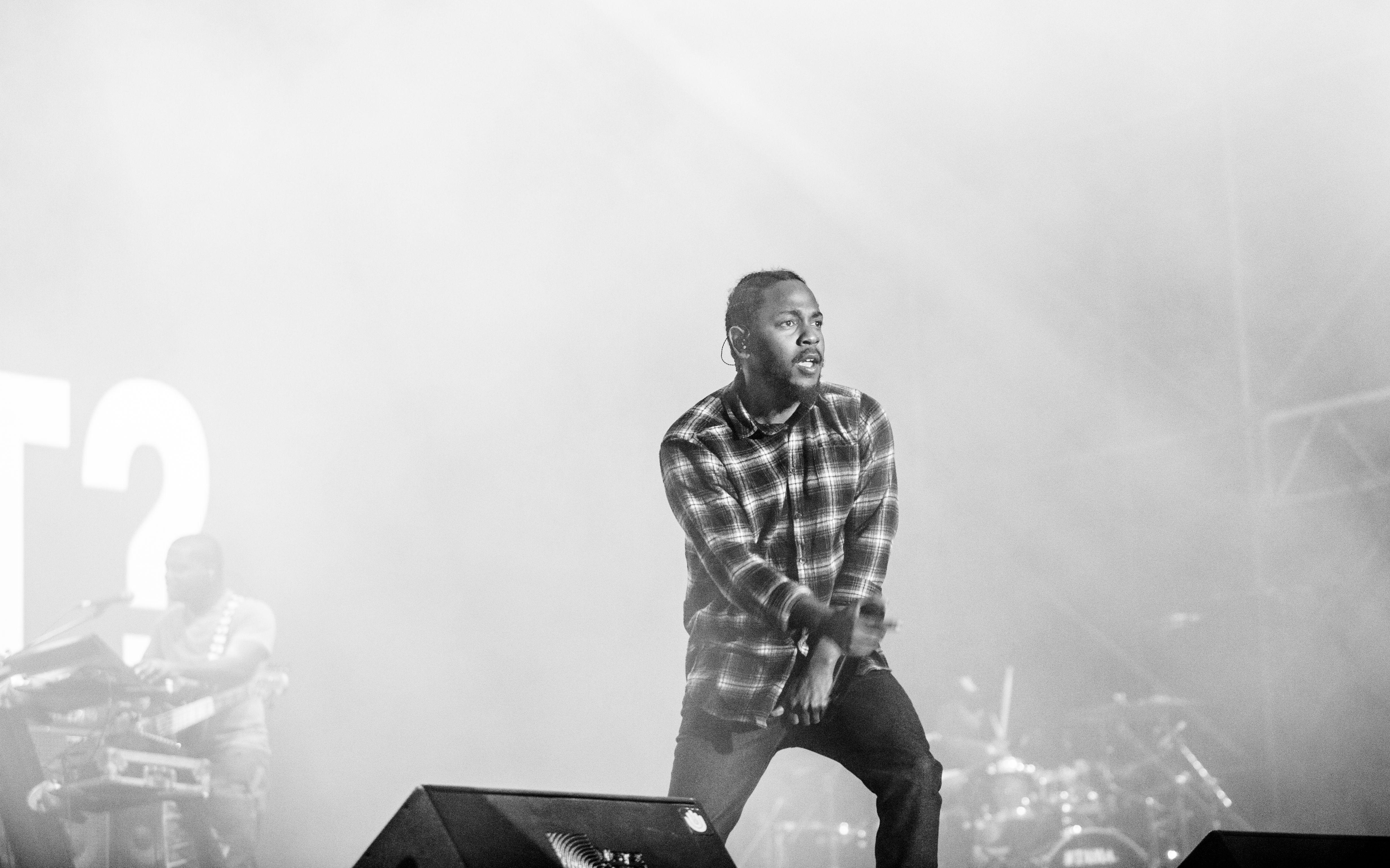 Kendrick Lamar, Monochrom, Musik, HD Bild, 4930x3080 4K Desktop