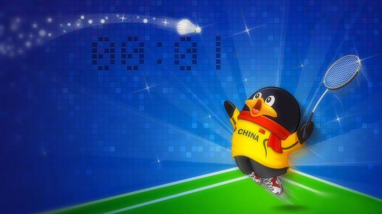 Badminton, Sportlicher Hintergrund, Wettkampf, Racket, Netz, 1280x720 HD Desktop