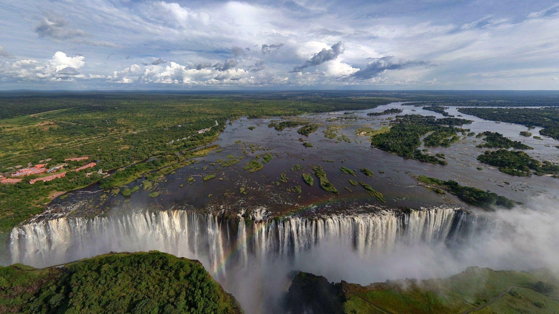 Zambia, Landschaft, Natur, Viktoriafälle, Afrika, 1920x1080 Full HD Desktop