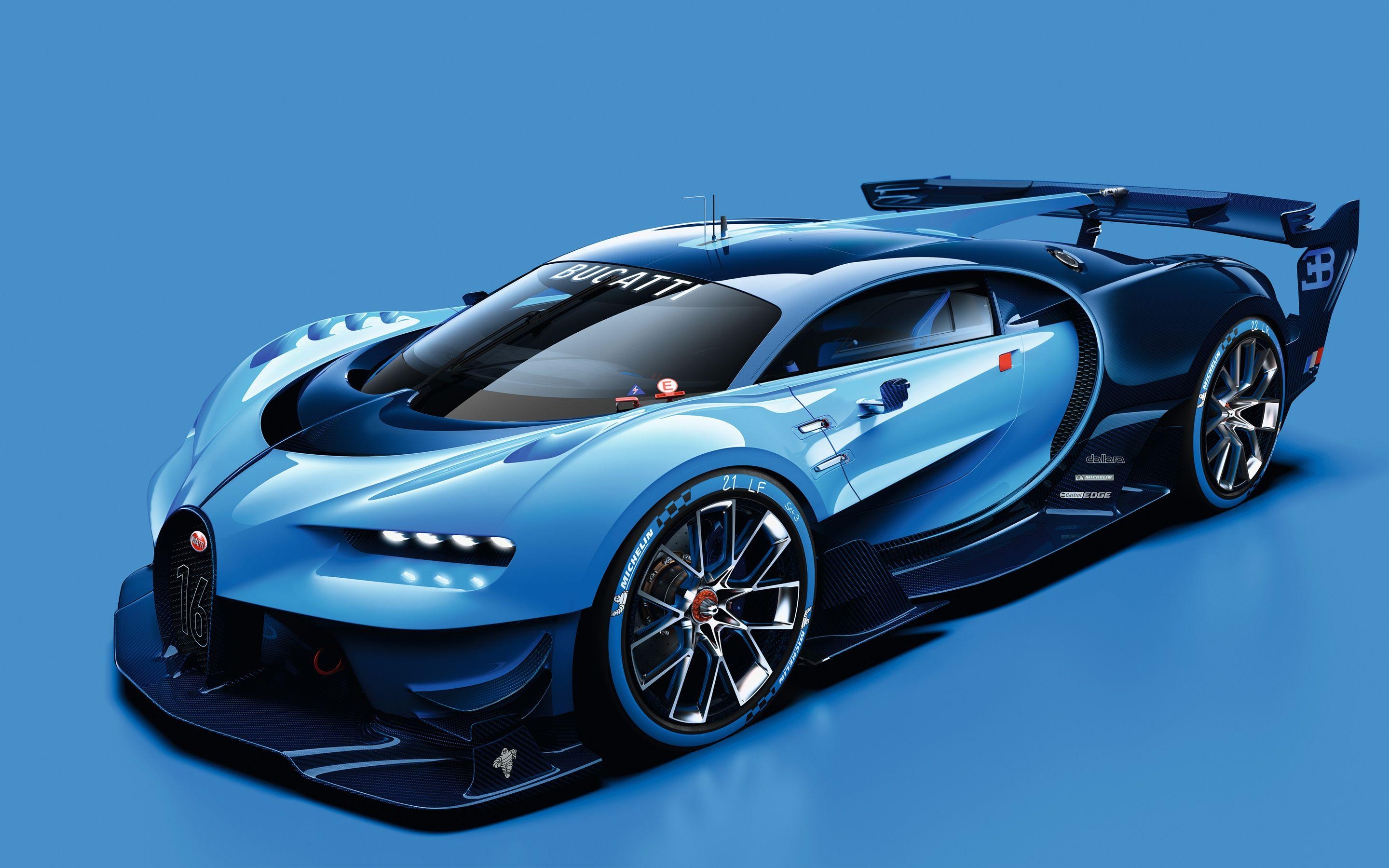 Bugatti Vision, Gran Turismo, Konzeptauto, Design, Luxus, 2880x1800 HD Desktop