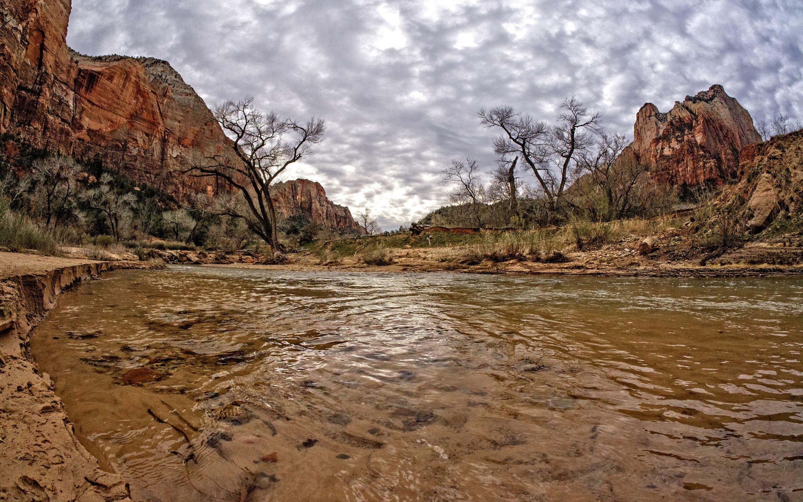 Virgin River, Süd-Utah, HD, Laptop, Landschaft, 2560x1600 HD Desktop