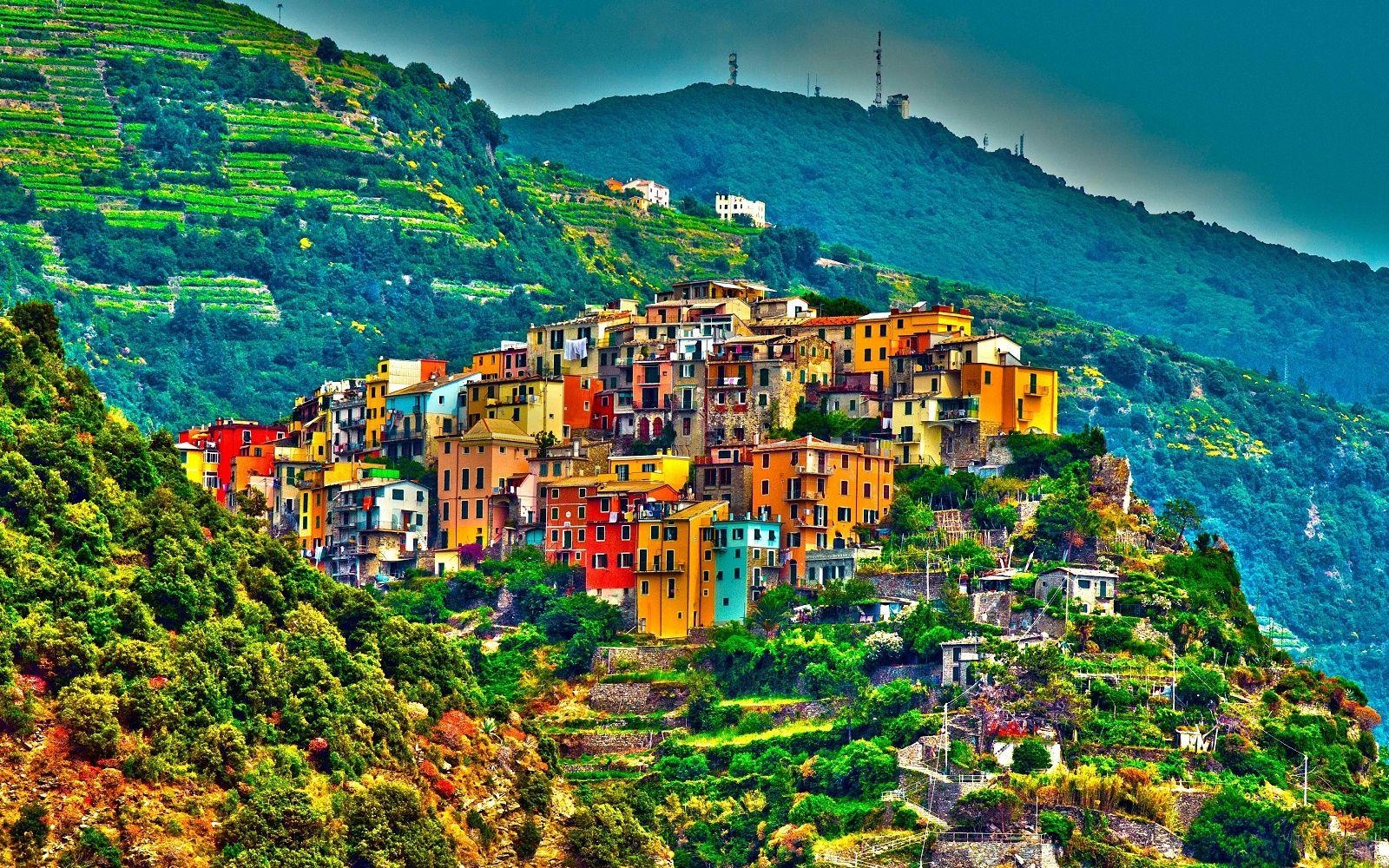 Corniglia, Cinque Terre, Italien, HD, Schönheit, 1600x1000 HD Desktop