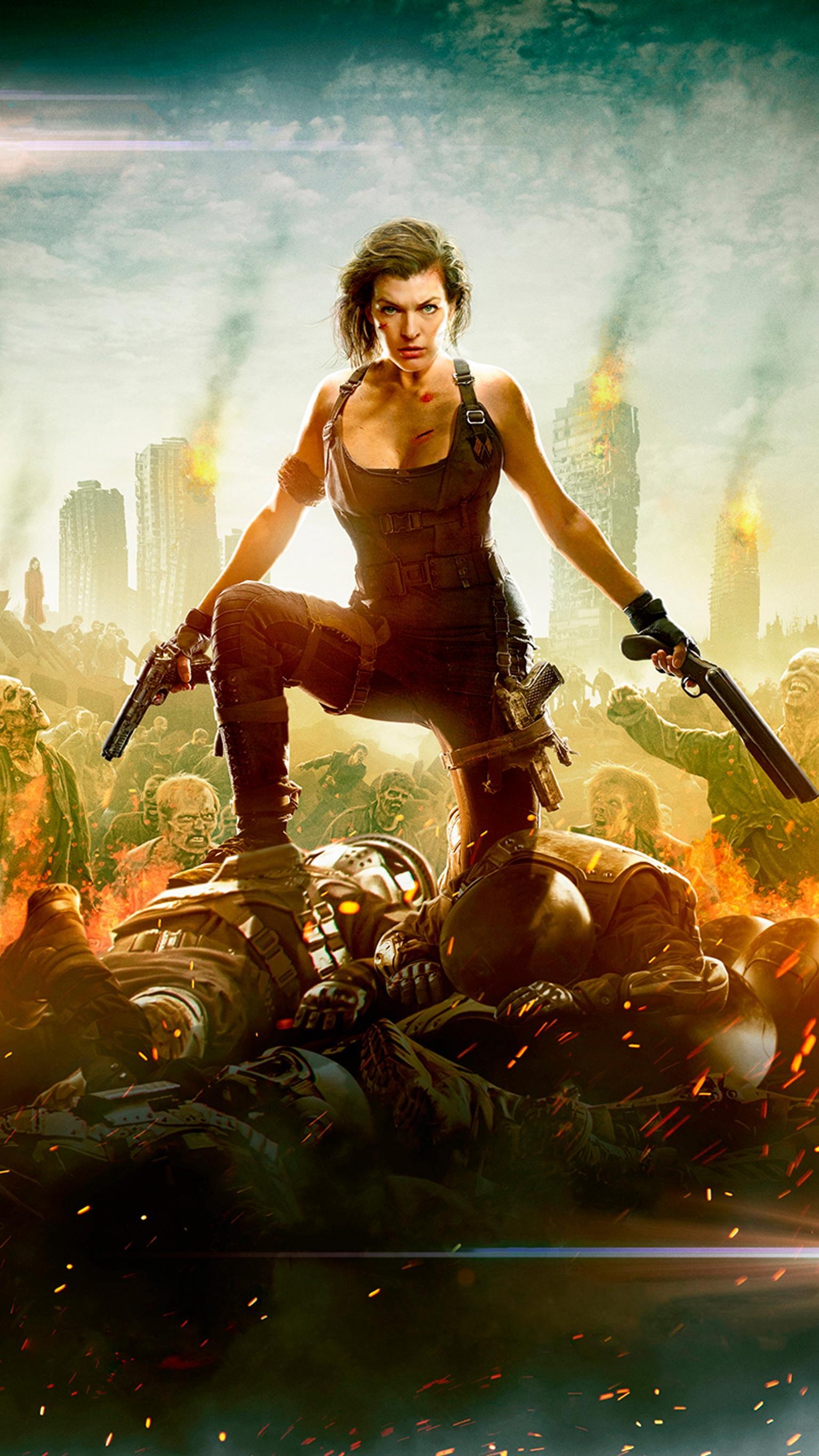 Final Chapter, Resident Evil, Handy, 2016, HD, 1540x2740 HD Handy