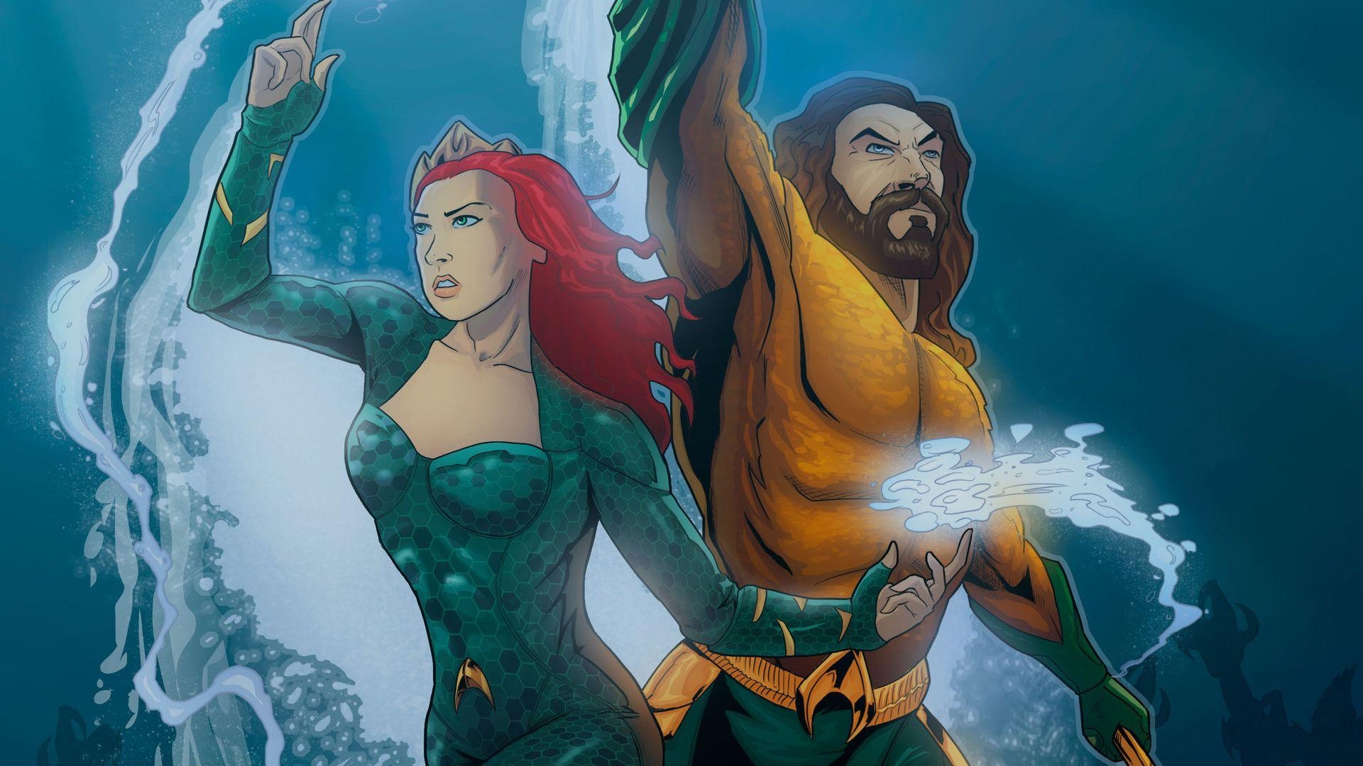 Aquaman Mera, 4K, Hintergrund, Film, DC, 1920x1080 Full HD Desktop