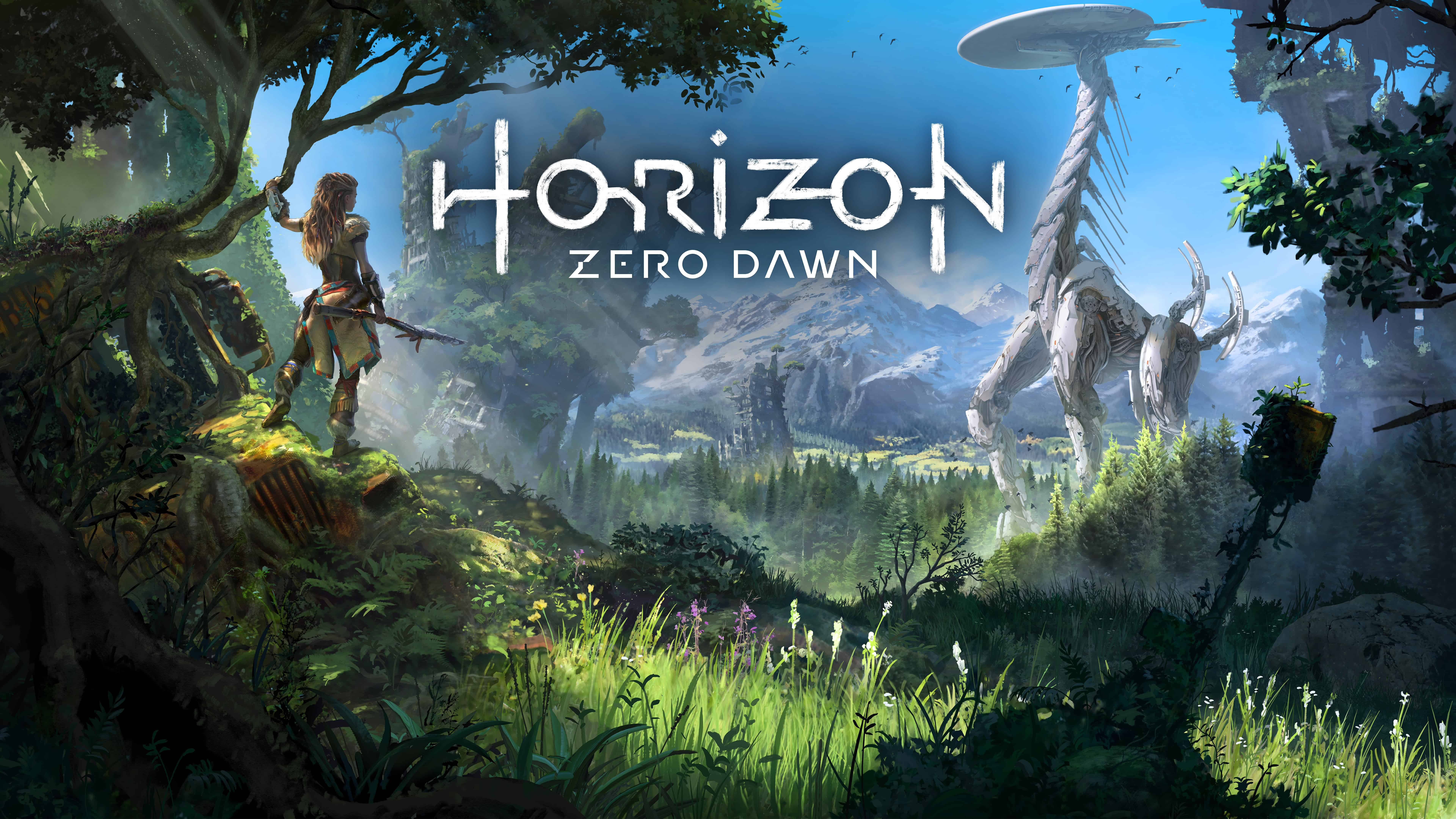 Horizon Zero Dawn, UHD, 8K, Abenteuer, PlayStation, 7680x4320 4K Desktop