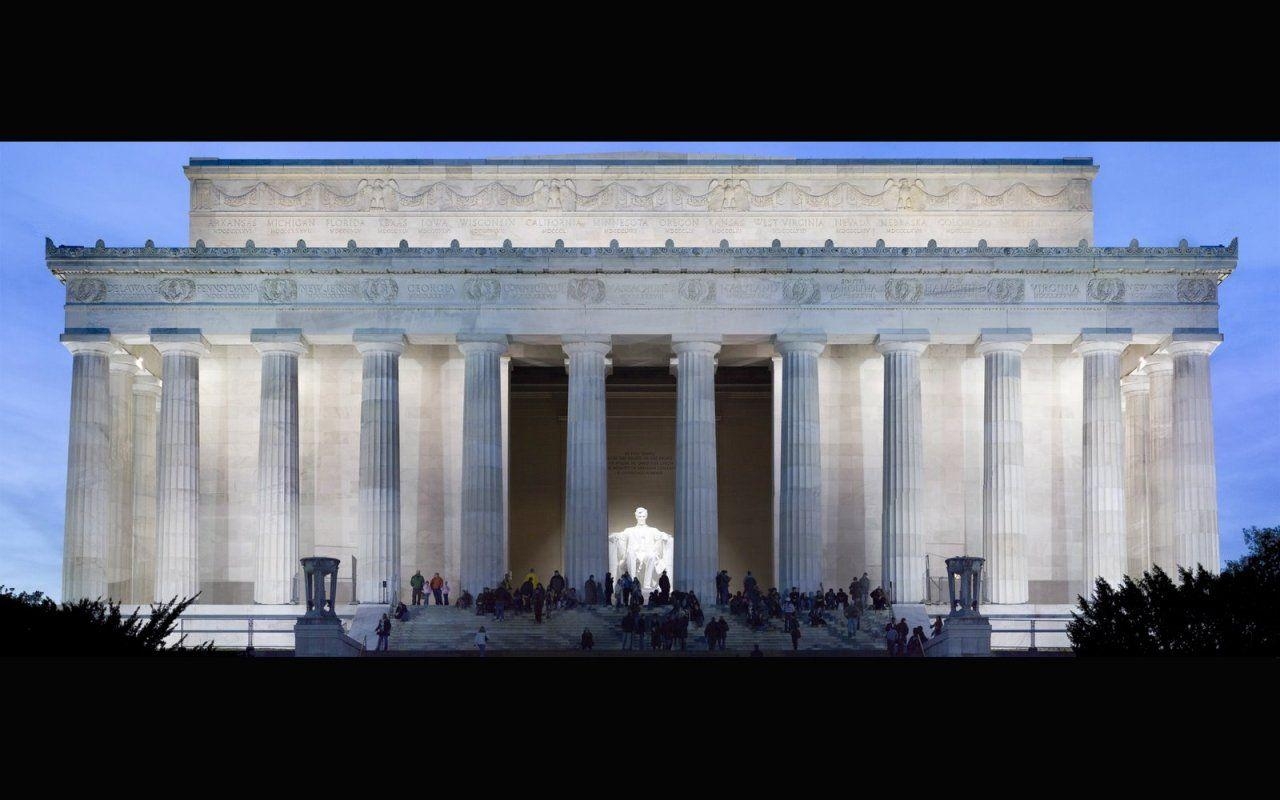 Lincoln Memorial, Washington DC, USA, Reise, Sehenswürdigkeit, 1280x800 HD Desktop