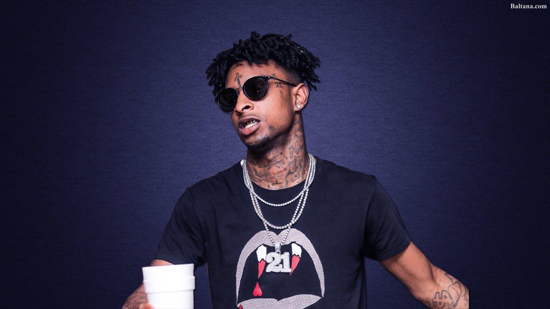 21 Savage, Hintergrund, Rapper, Hip-Hop, Musik, 1920x1080 Full HD Desktop