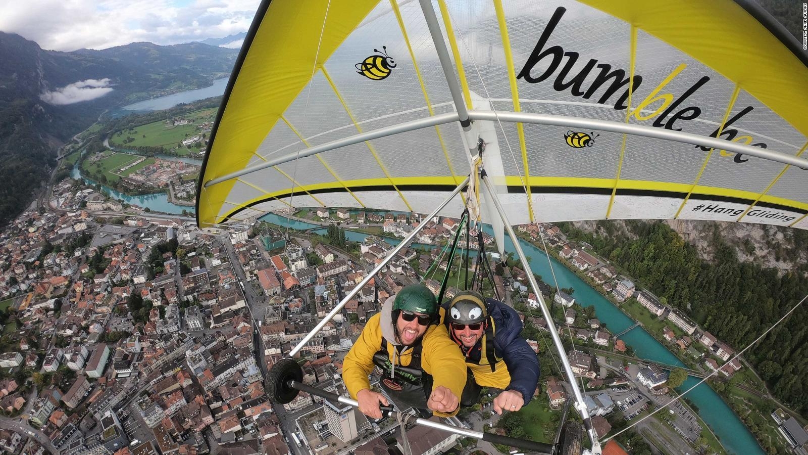 Chris Gursky, Drachenflieger, Abenteuer, Flug, Fotografie, 1600x900 HD Desktop