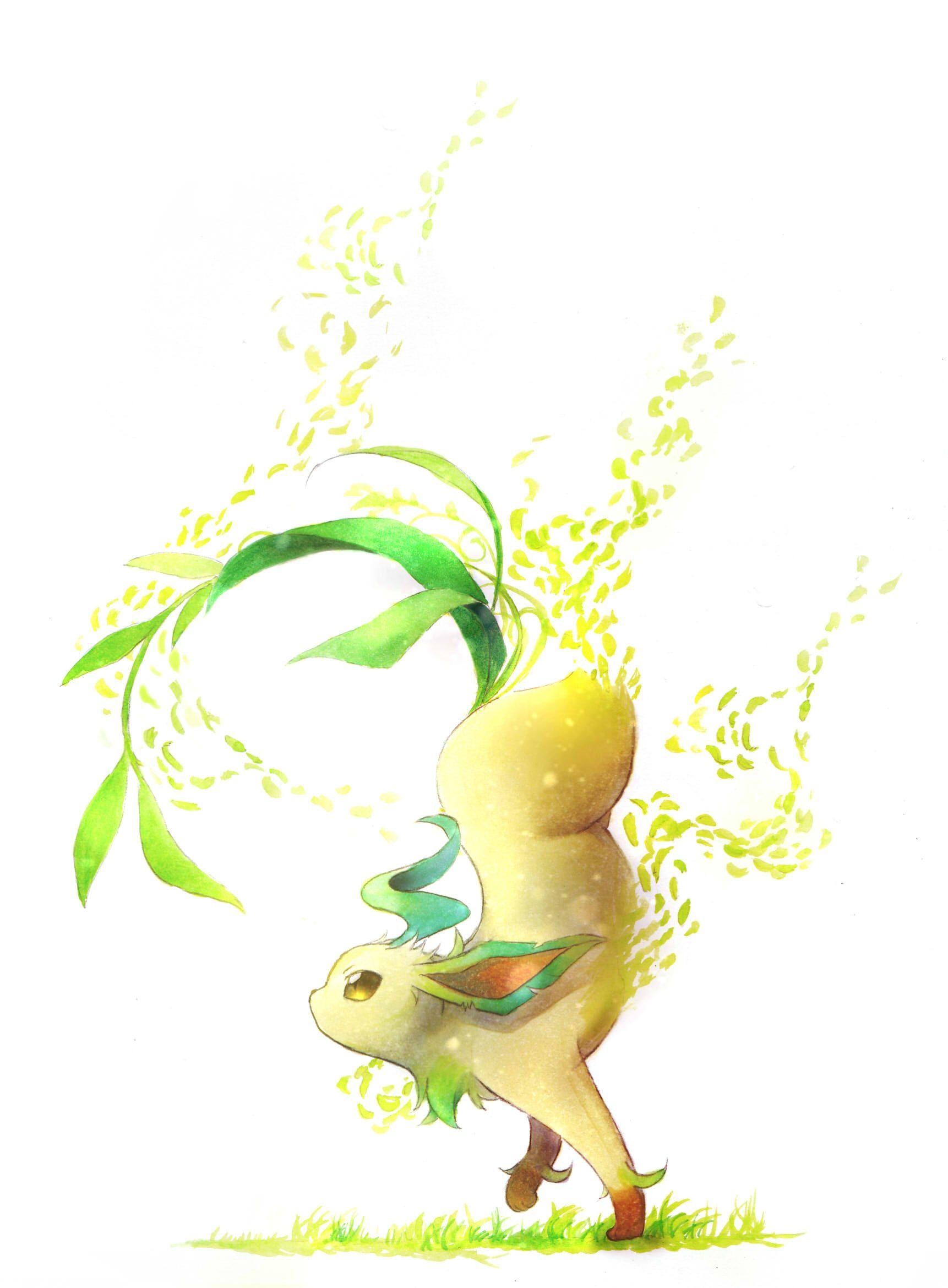 Leafeon, Anime, HD-Bild, Pokémon, Wallpaper, 1730x2340 HD Handy