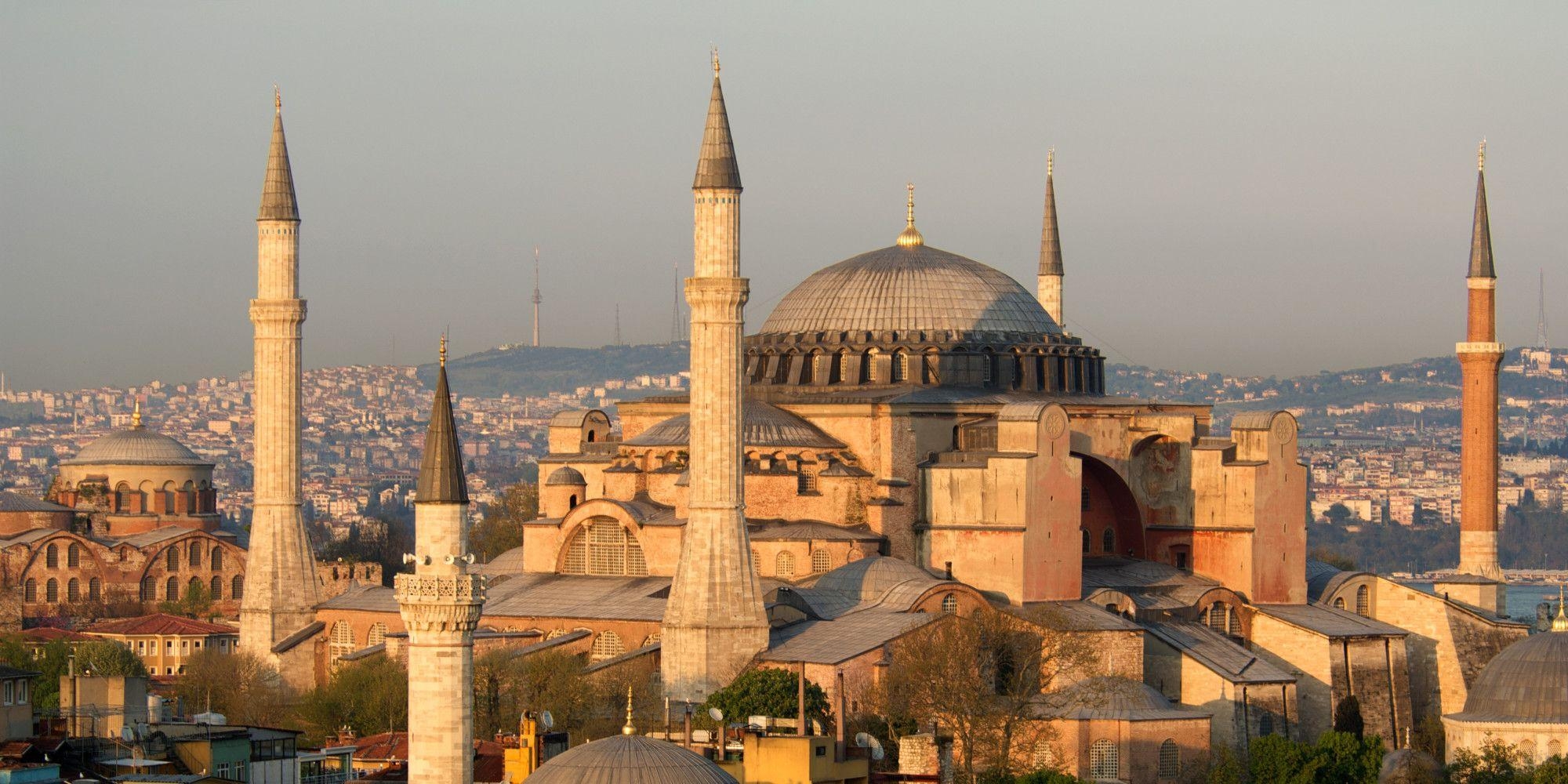 Hagia Sophia, Religiös, HQ Bilder, Islamisch, Istanbul, 2000x1000 Dual Screen Desktop