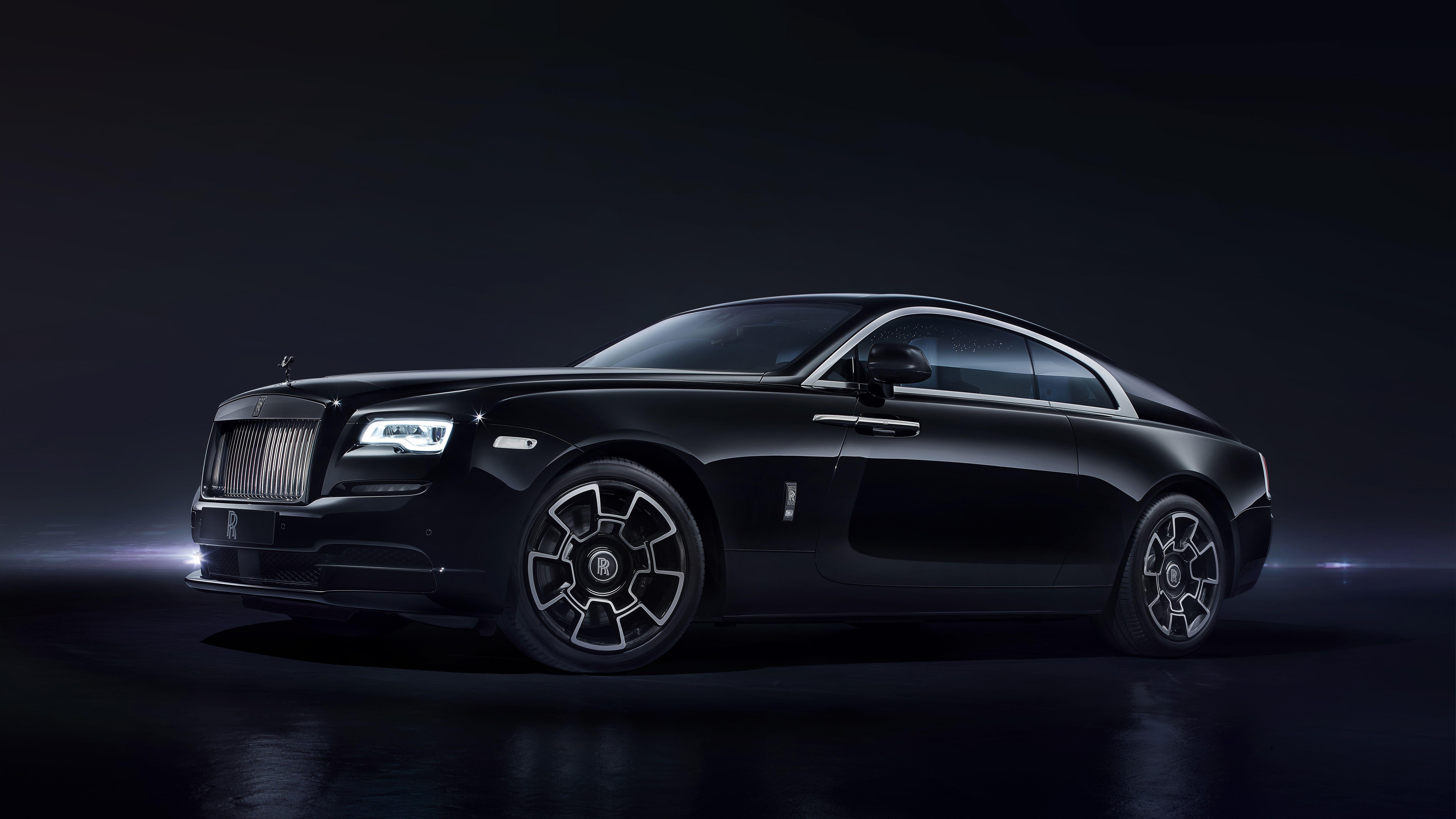 Rolls Royce, Wraith, Black Badge, 8K, Auto, 7680x4320 4K Desktop