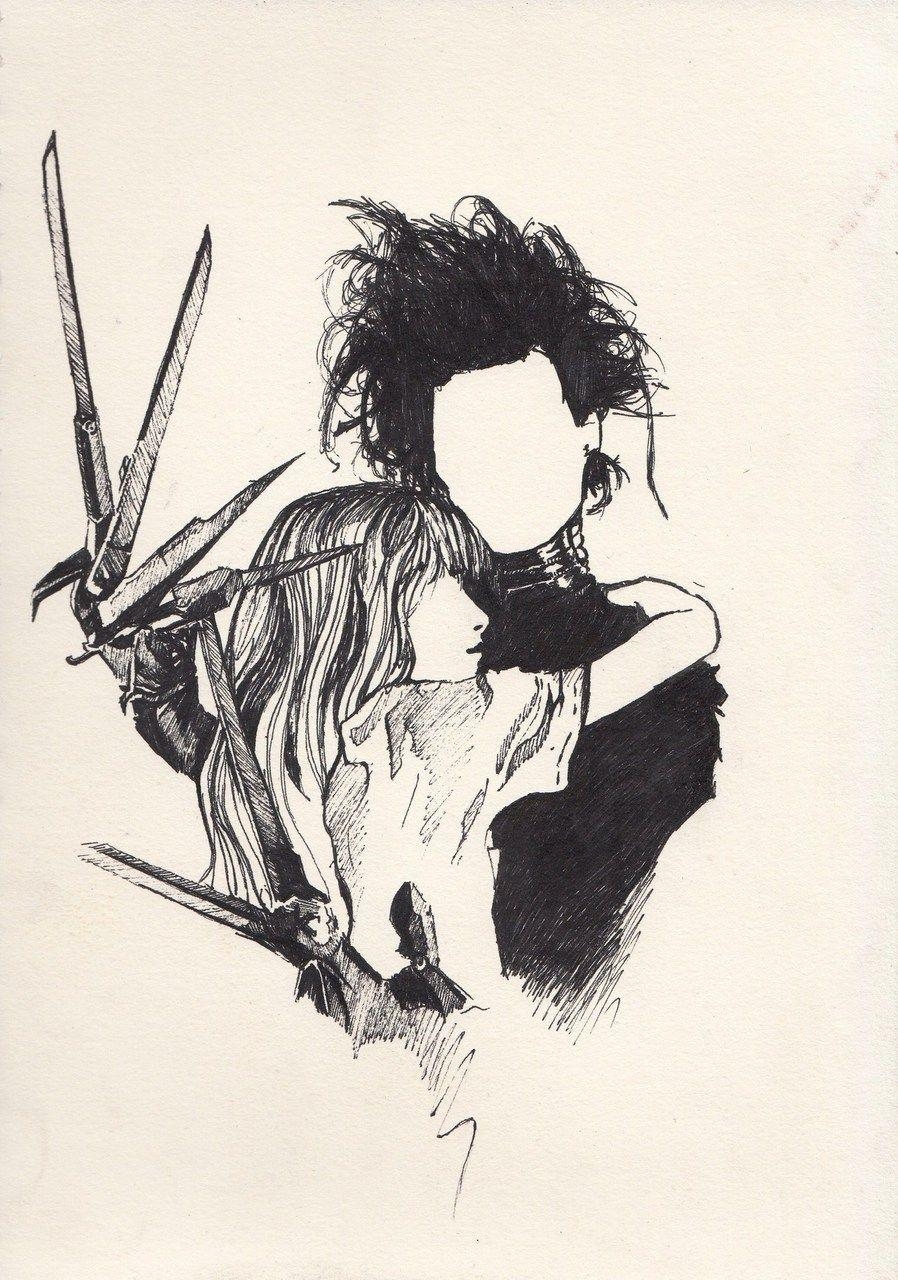 Liebe, Edward Scissorhands, Film, Johnny Depp, Kunst, 900x1280 HD Handy