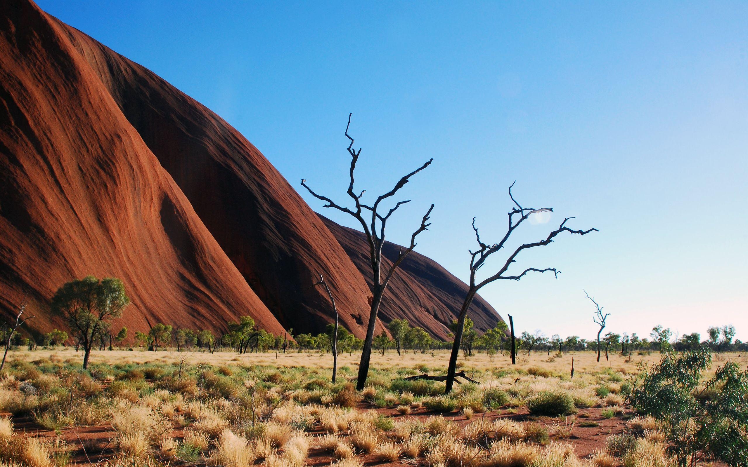 Uluru, Roter Felsen, Australien, Naturbild, Reisen, 2560x1600 HD Desktop