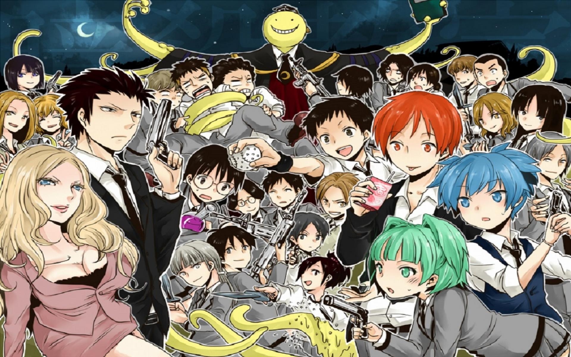 Assassination Classroom, Anime, Hintergrund, HD, Klasse, 1920x1200 HD Desktop