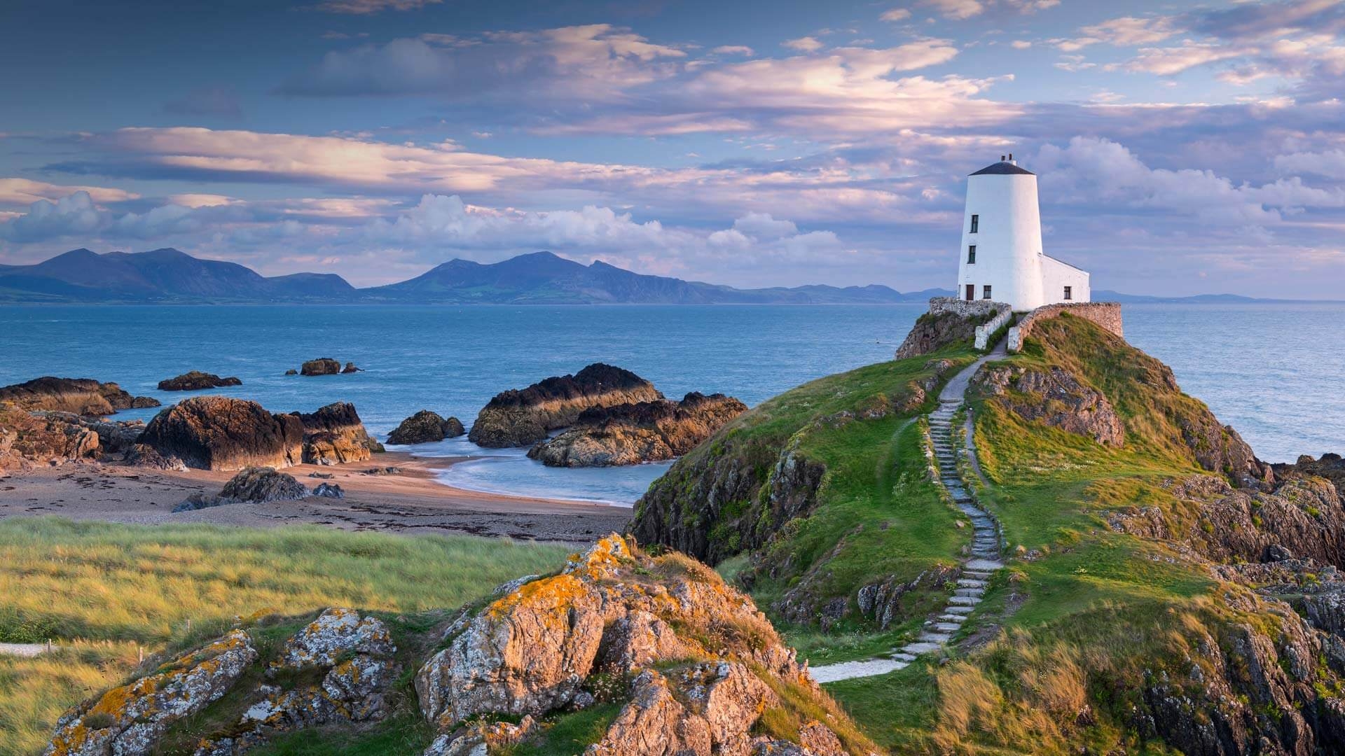 Großer Turm, Wales, Architektur, 1920x1080 Full HD Desktop