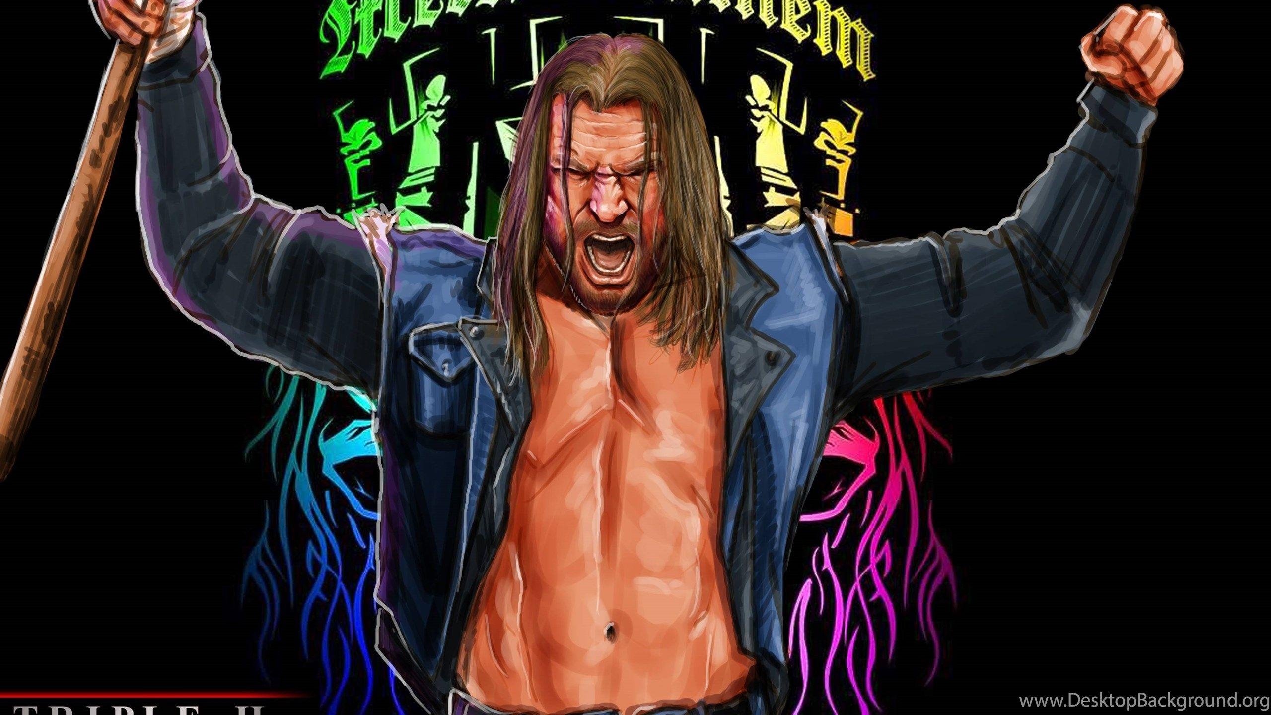WWE, Triple H, Desktop, Hintergrund, Wrestling, 2560x1440 HD Desktop