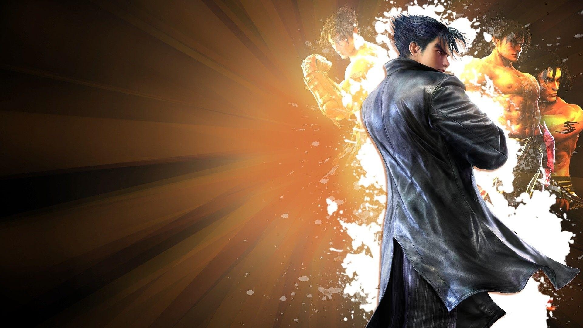 Jin Kazama, Jioolia Yuzu, Charakter, Tekken, Gaming, 1920x1080 Full HD Desktop