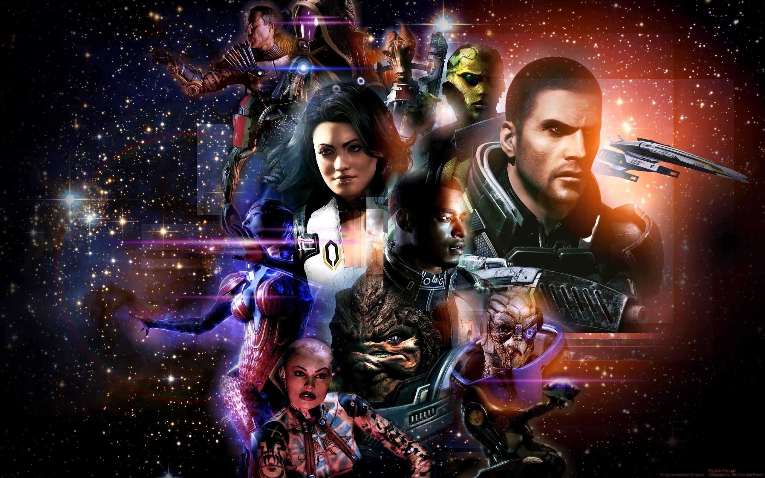 Mass Effect 2, Gaming, Hintergrund, Bild, Effekt, 2560x1600 HD Desktop