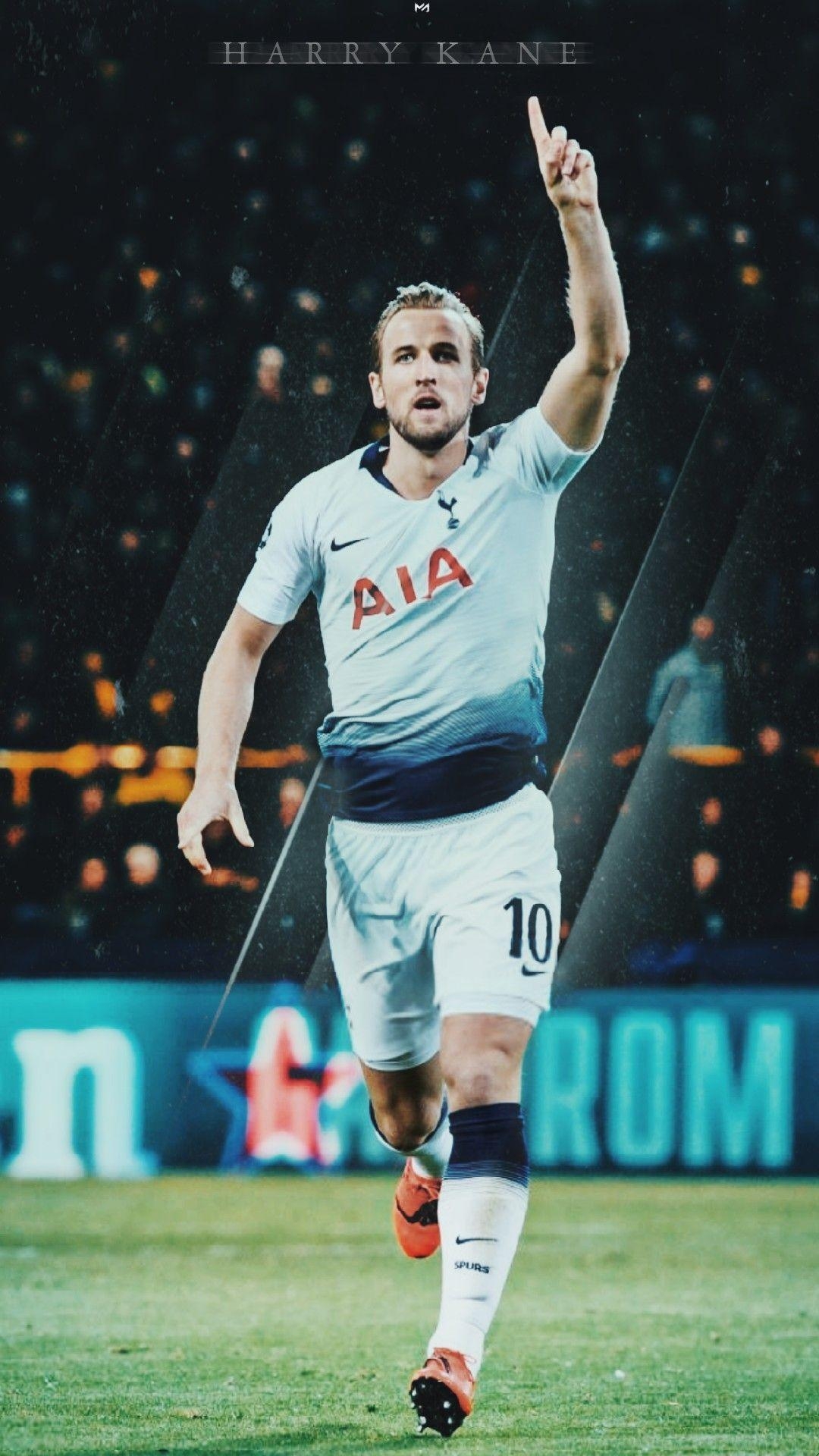 Harry Kane, Sportposter, Fußball, Stürmer, Athlet, 1080x1920 Full HD Handy