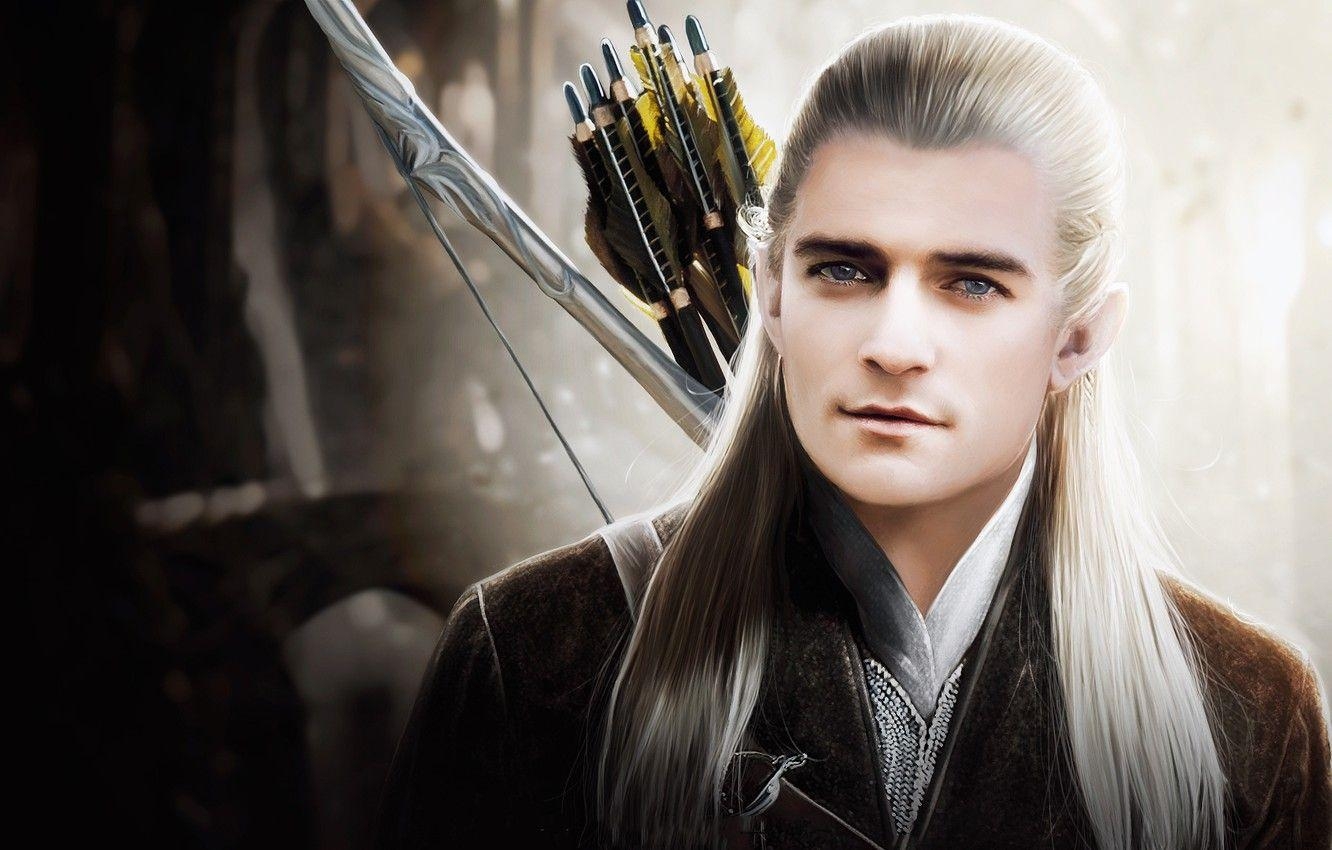 Orlando Bloom, Elf, Herr der Ringe, Schauspieler, Fantasy, 1340x850 HD Desktop