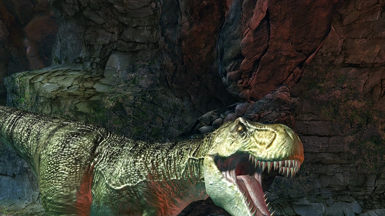 Tyrannosaurus Rex, 3D, Screensaver, Live, Dinosaurier, 1280x720 HD Desktop