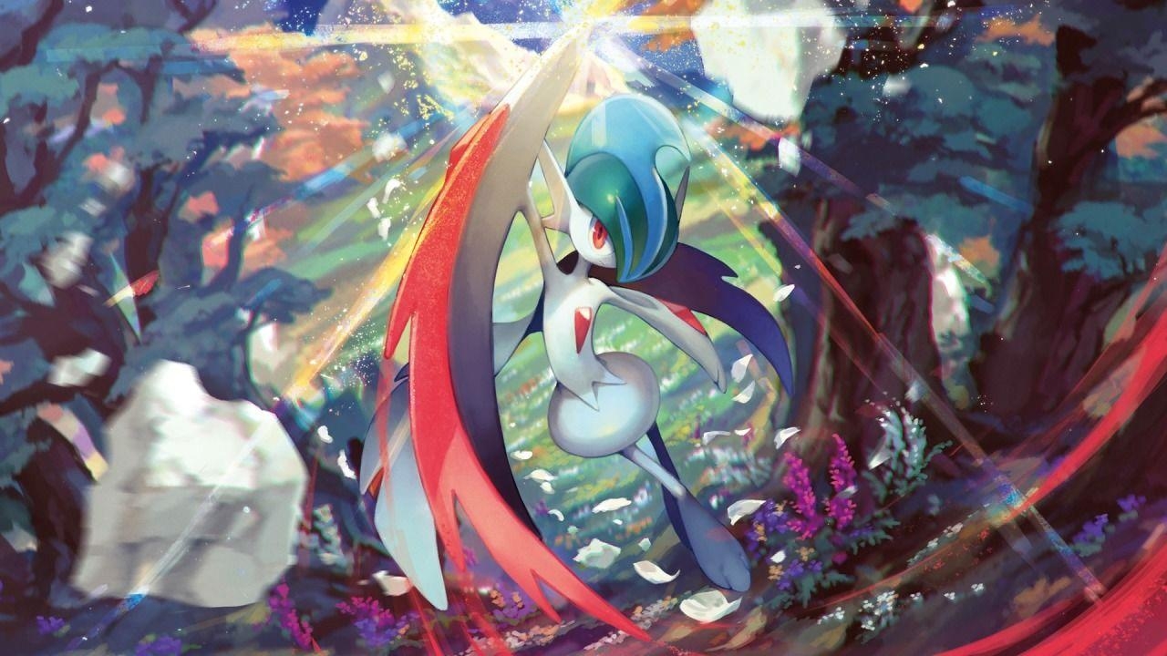 Offiziell, Mega Gallade, Hintergrund, TCG, Download, 1280x720 HD Desktop