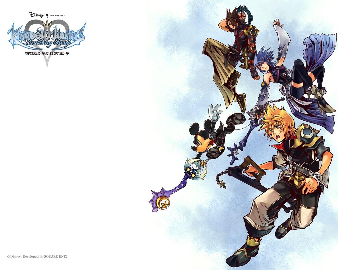 Kingdom Hearts, Birth by Sleep, Gaming, Wallpaper, Rollenspiel, 1280x1030 HD Desktop