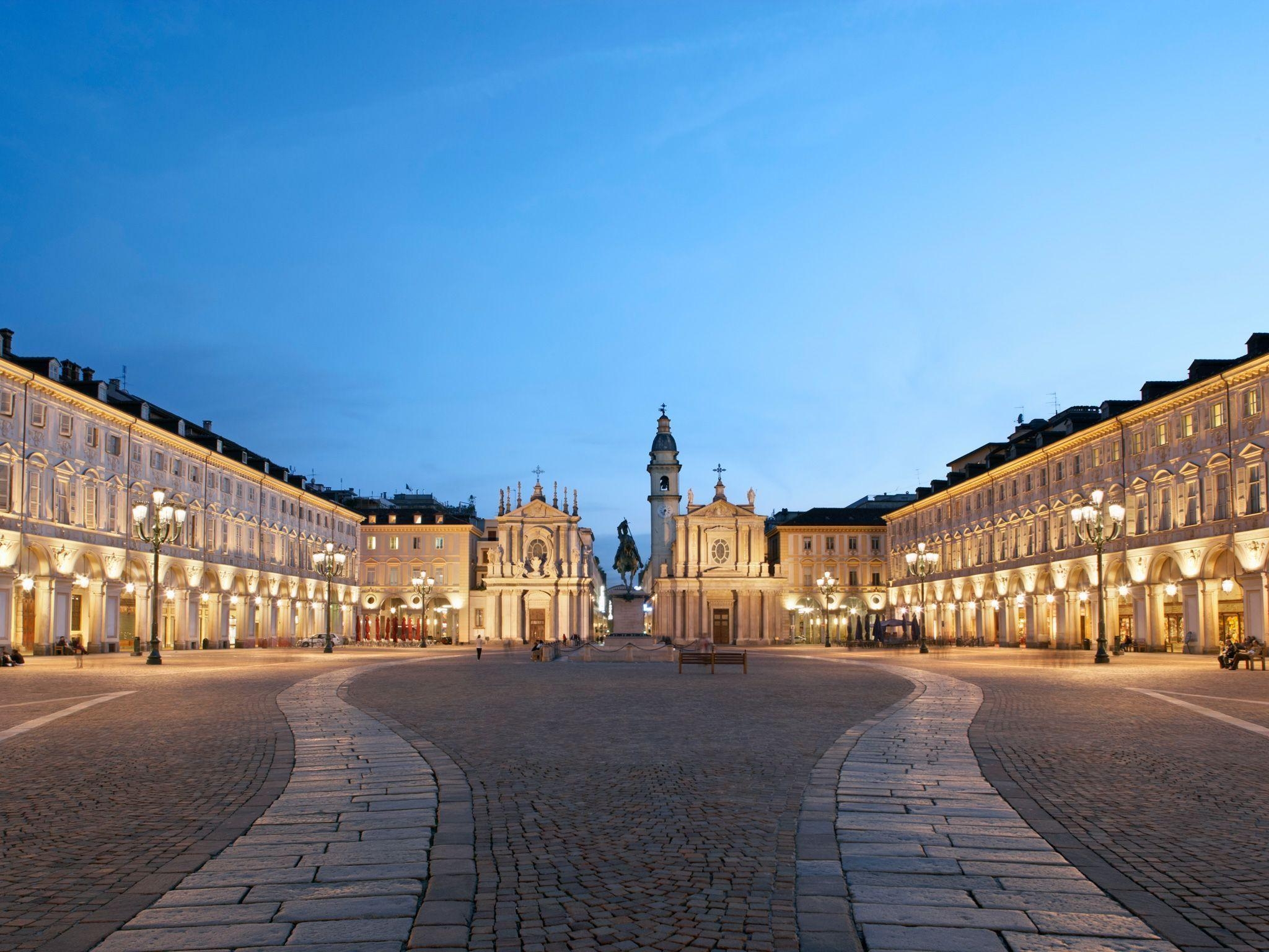 Turin, Piazza San Carlo, Italien, Architektur, Reisen, 2050x1540 HD Desktop