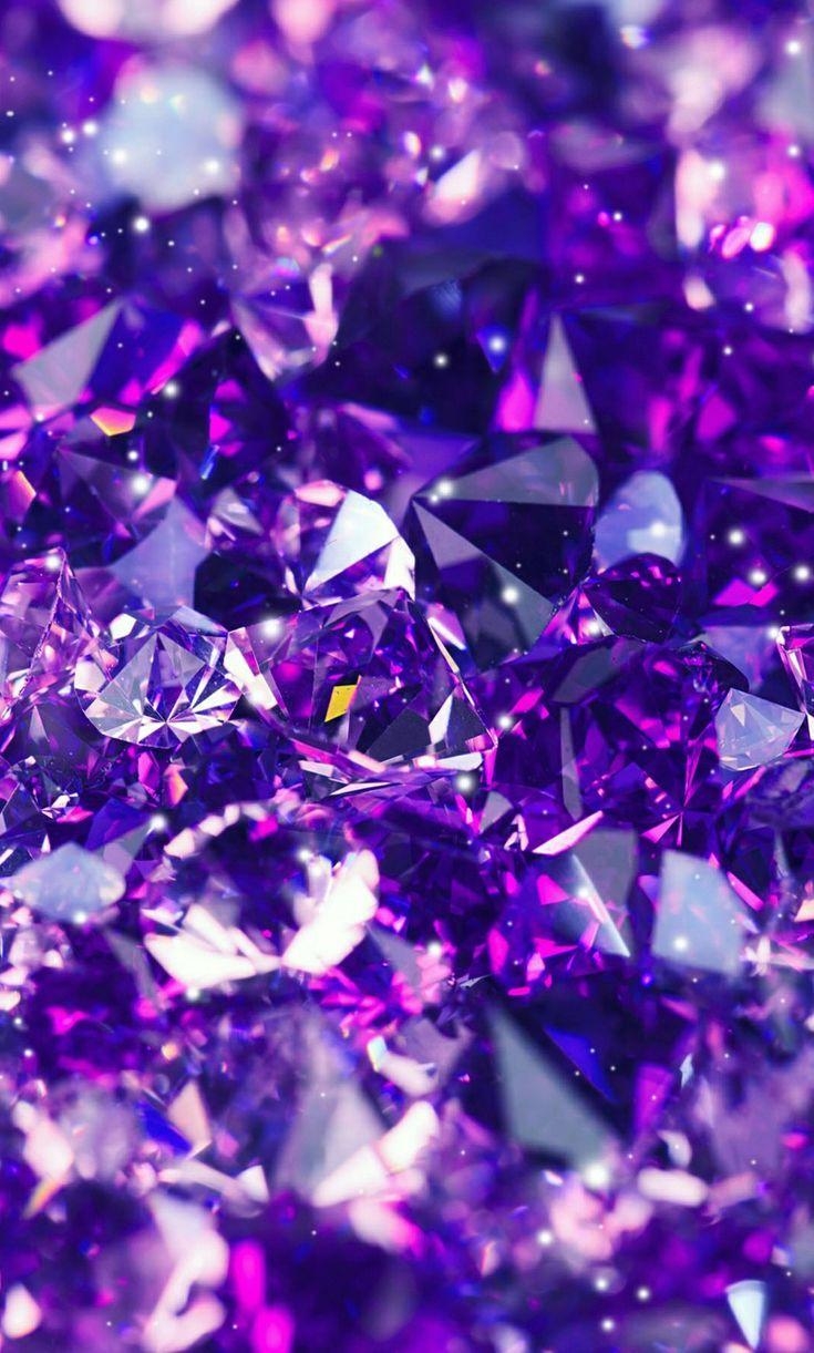 Purple Juwelen, Edelsteine, Schönheit, Luxus, Glanz, 740x1230 HD Handy